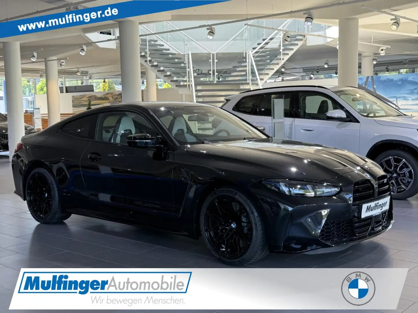 BMW M4 Competition Coupé mit M xDrive ACC HUD Ha/Ka Noir - 1