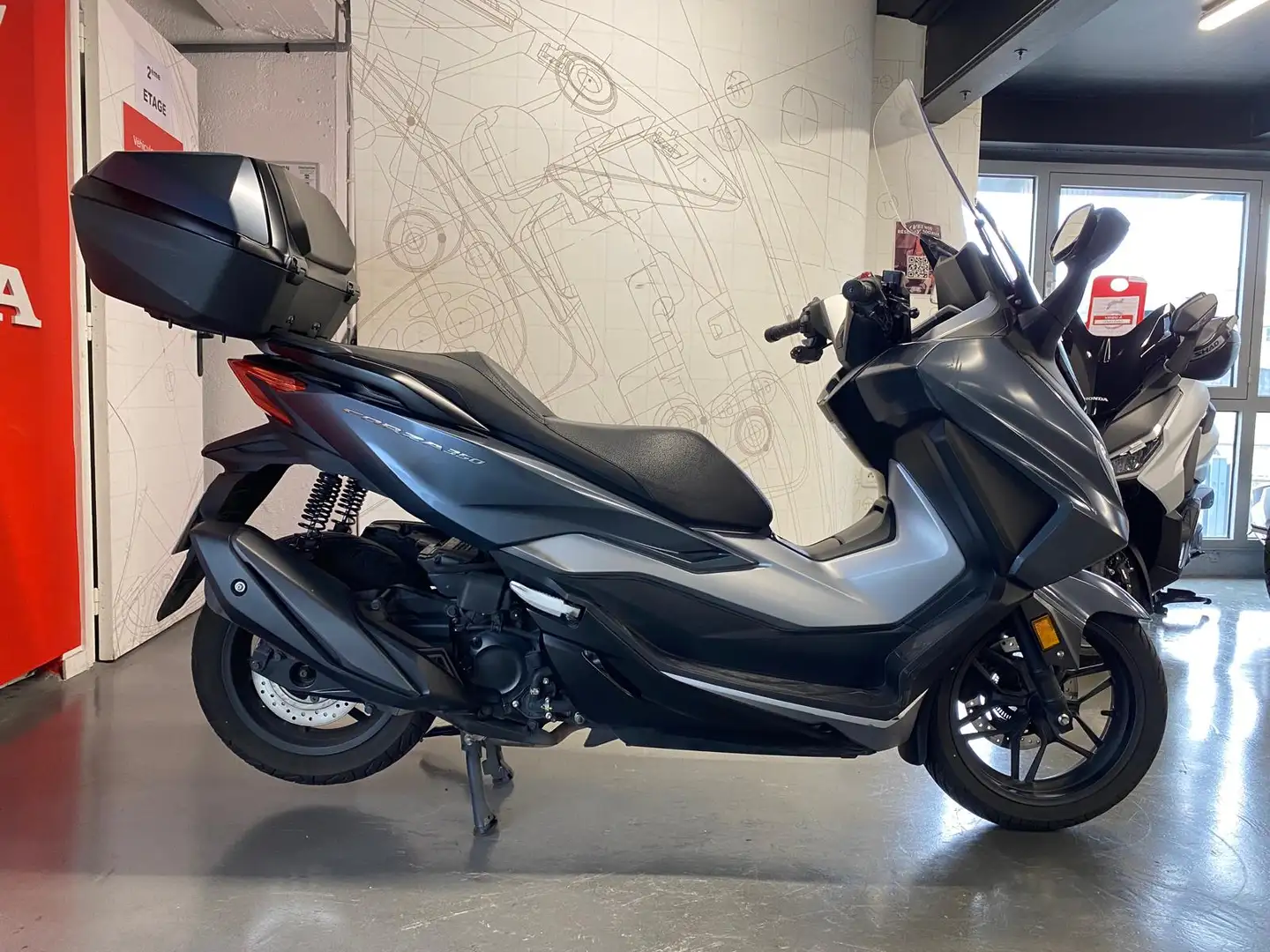 Honda Forza 350 Bleu - 2