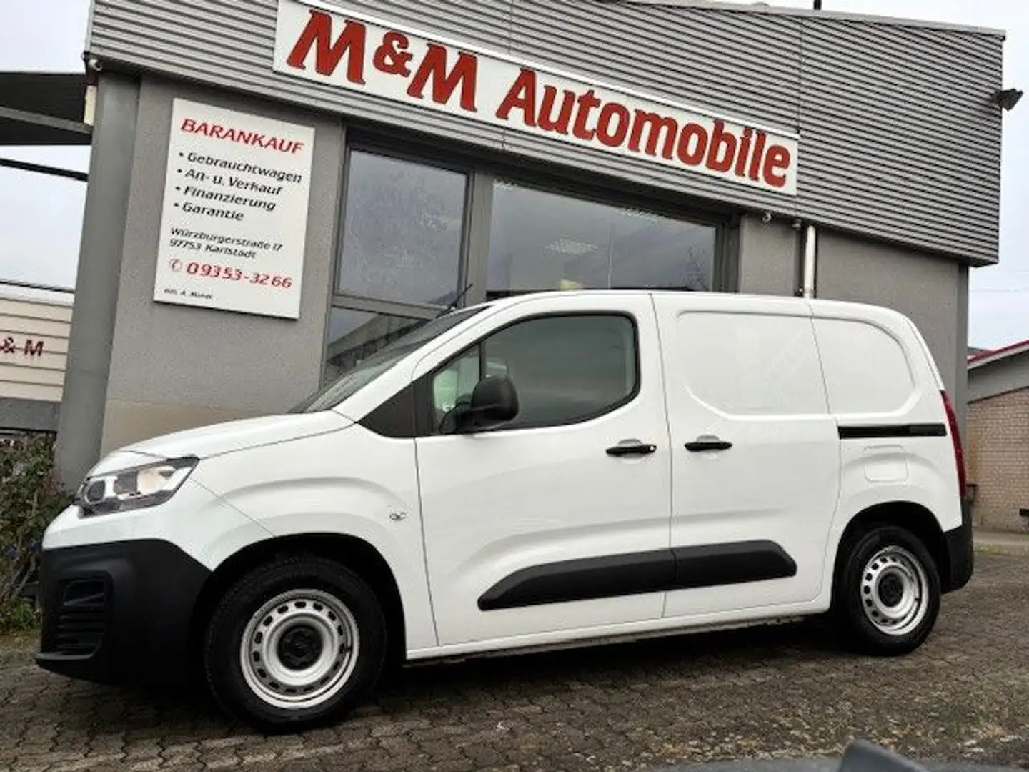 Citroen Berlingo 1.2i Kasten Club M/L1*Klima+AHK+1.Hand* Weiß - 1