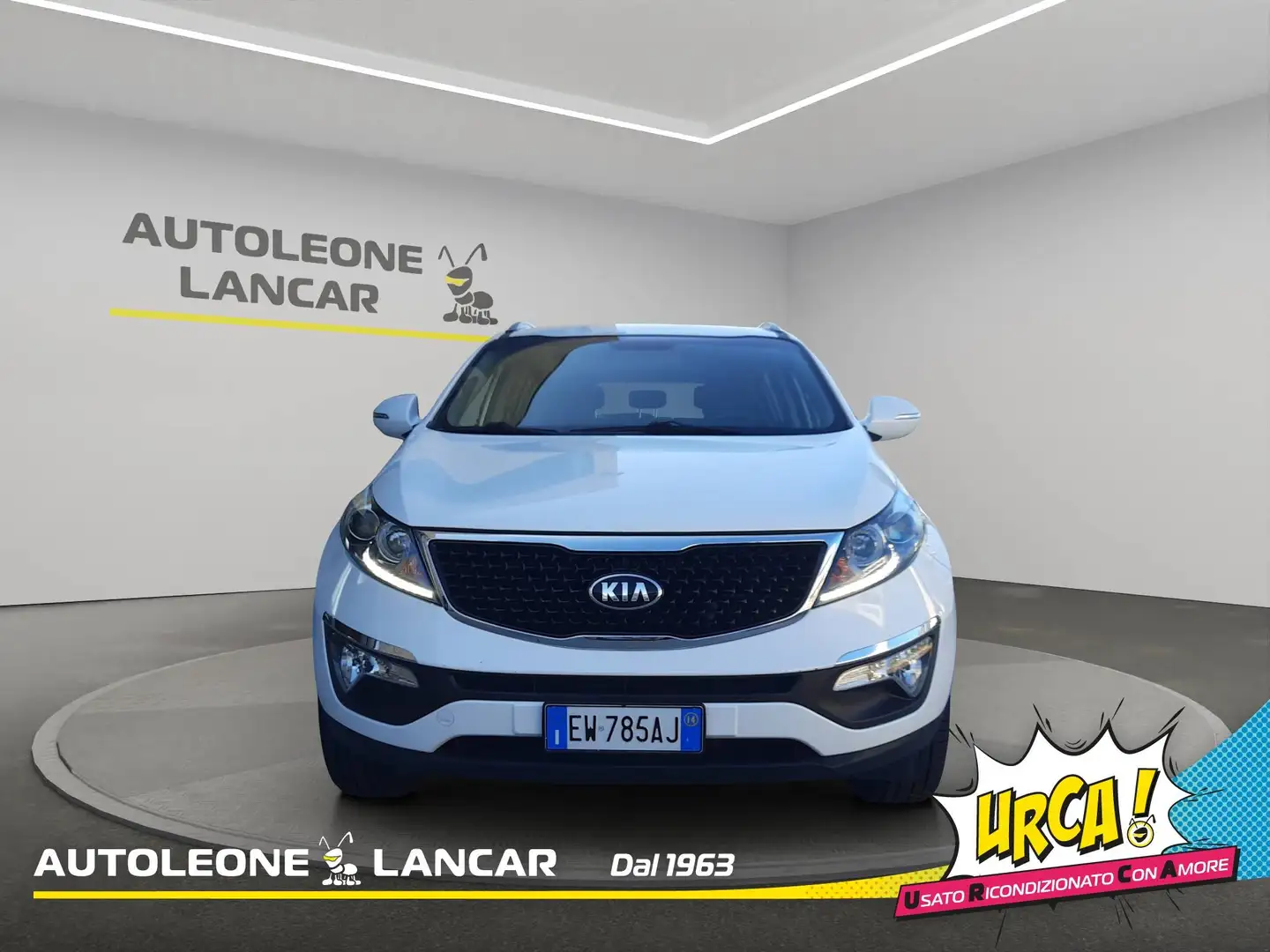 Kia Sportage 1.7 crdi Active 2wd 1 PROPRIETARIO Bianco - 2