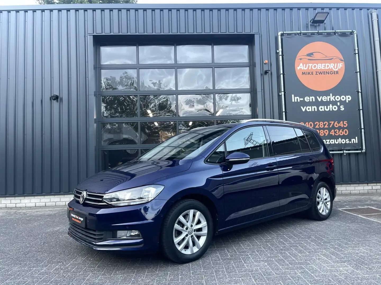 Volkswagen Touran 1.4 TSI AUTOMAAT|NAVIGATIE|CAMERA|TREKHAAK|STOELVE Bleu - 1