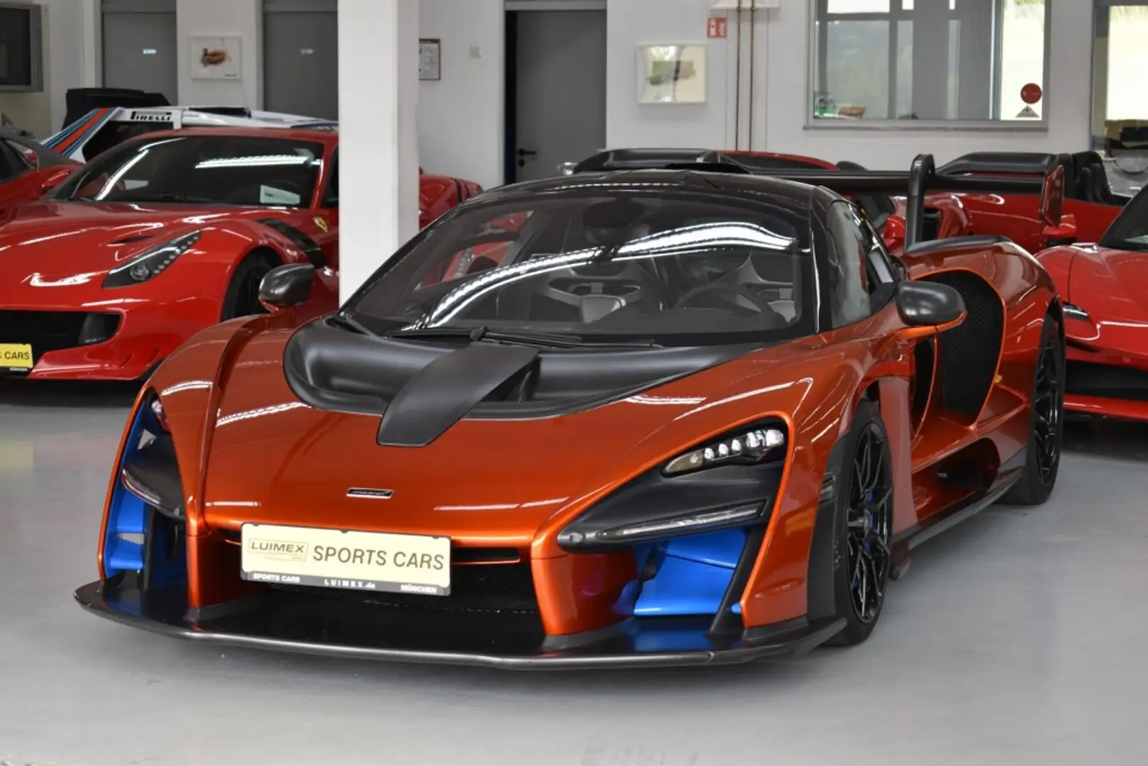 McLaren Senna Lifting Kamera Soundsystem CeramicBremsen Orange - 1