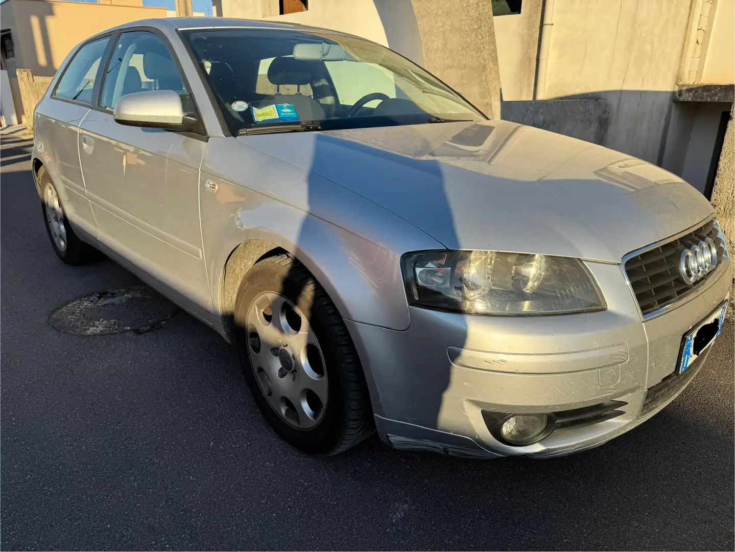 Audi A3 A3 II 2003 3p1.9 tdi Ambiente Argento - 2