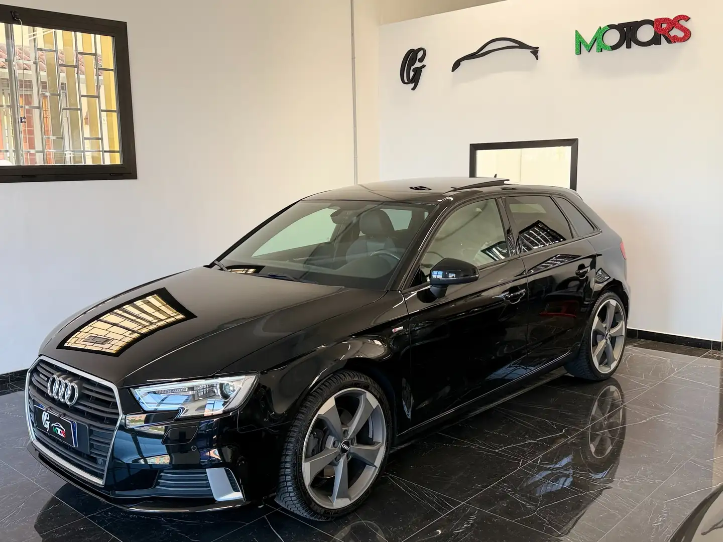 Audi A3 Sportback Sport Edition quattro 184cv s-tronic Noir - 1