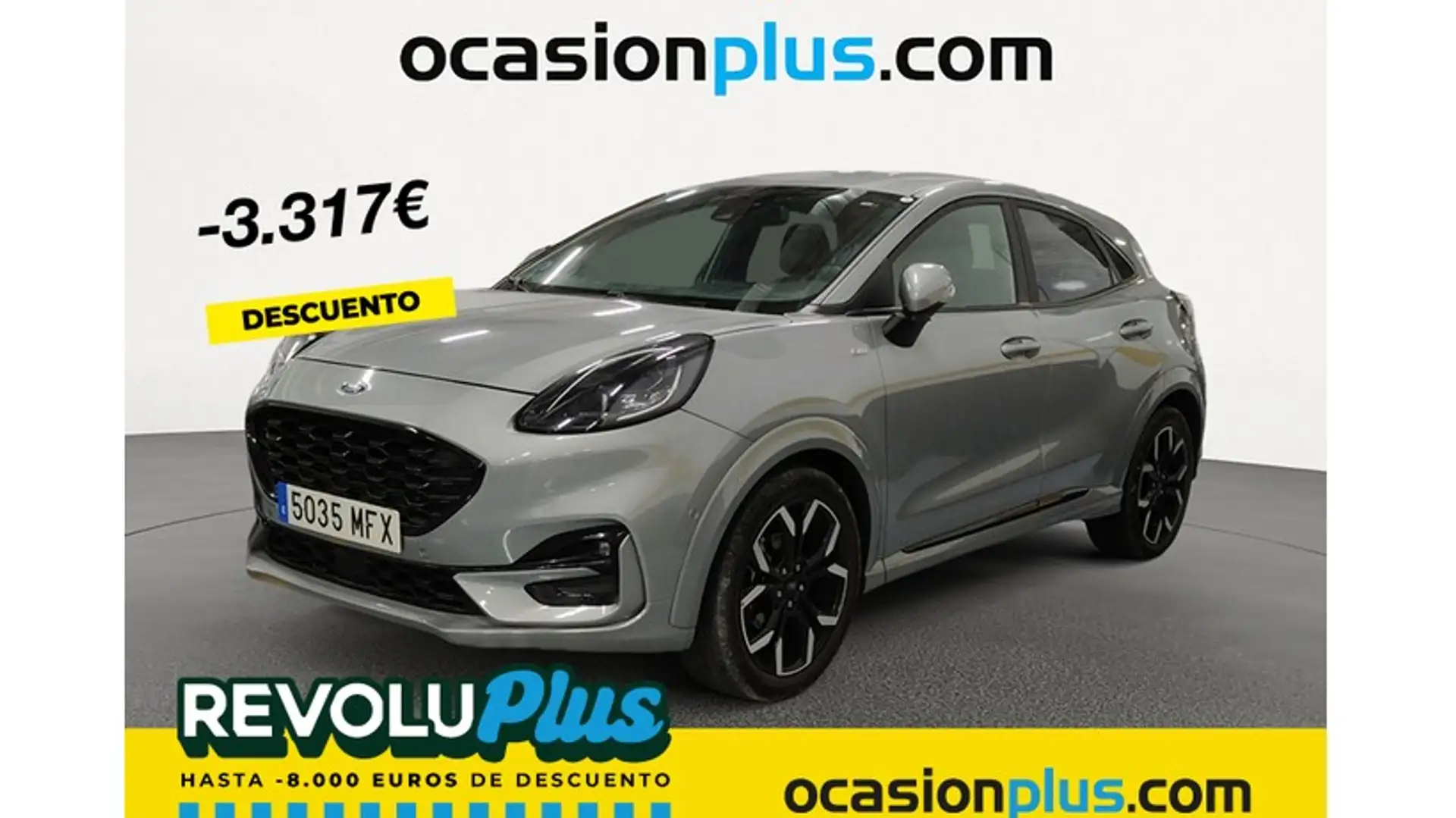 Ford Puma 1.0 EcoBoost MHEV ST-Line X 155 Plateado - 1