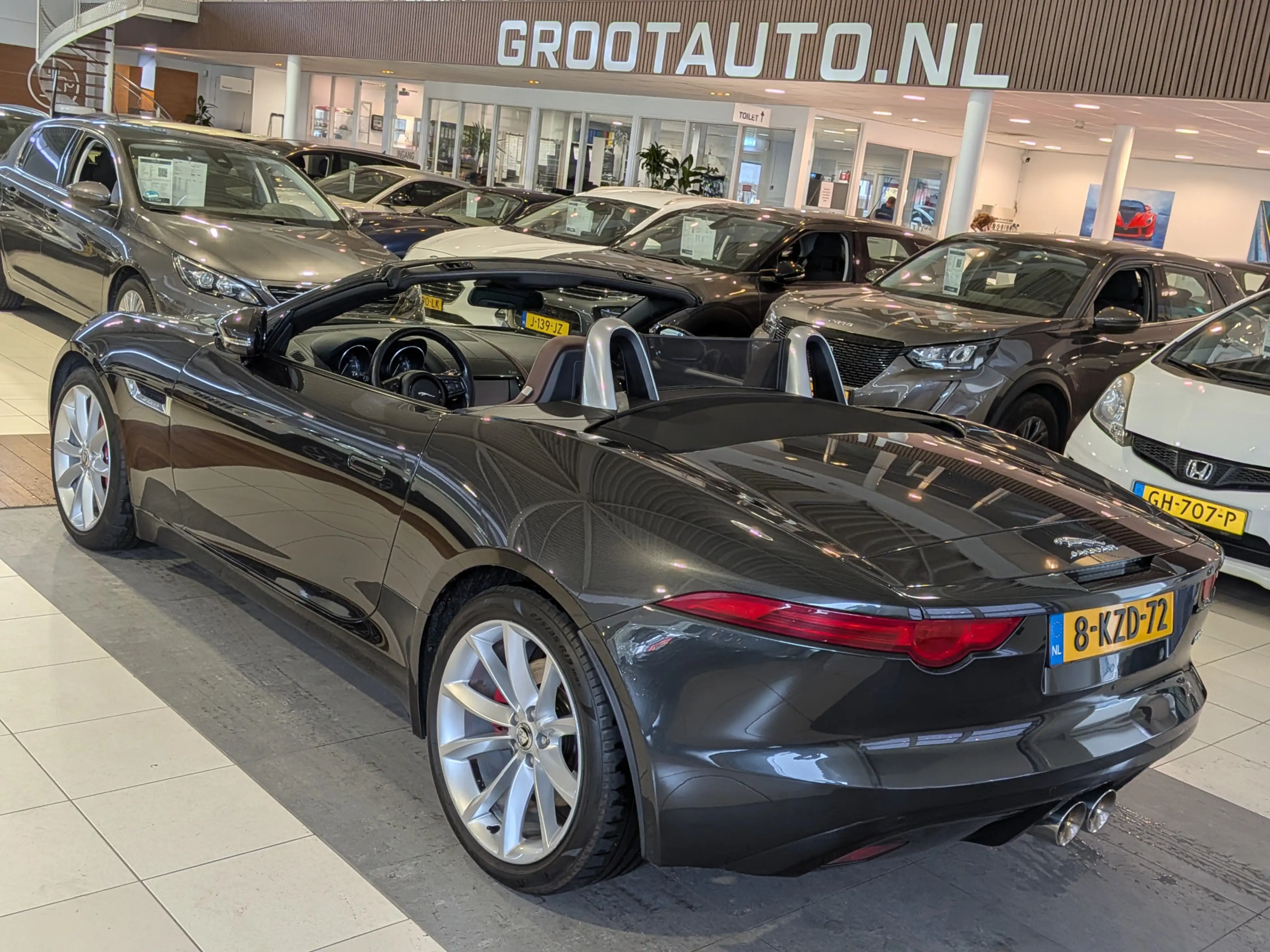 Jaguar F-Type 3.0 V6 S 380PK Convertible Automaat Airco, Cruise — photo 3