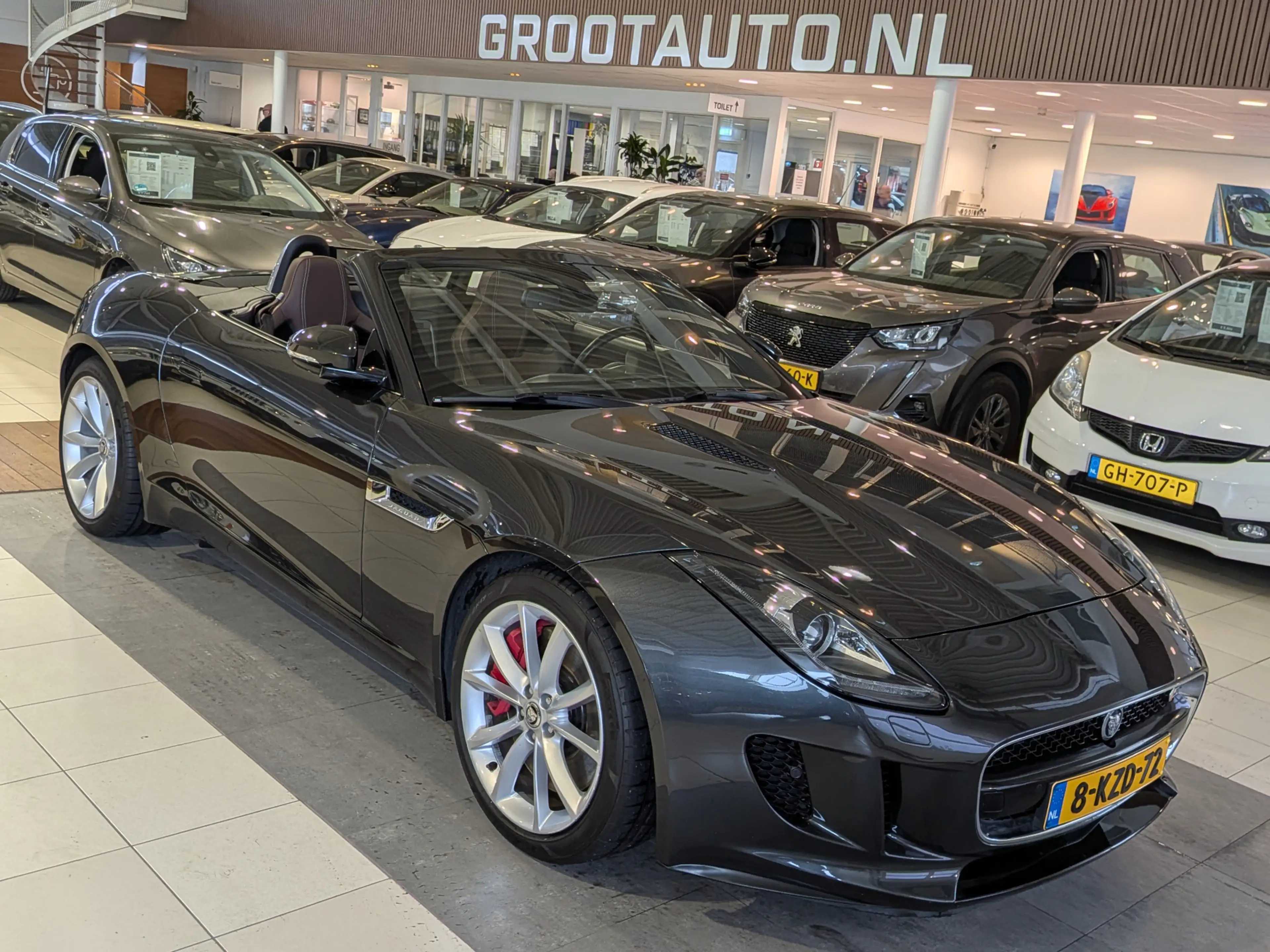 Jaguar F-Type 3.0 V6 S 380PK Convertible Automaat Airco, Cruise