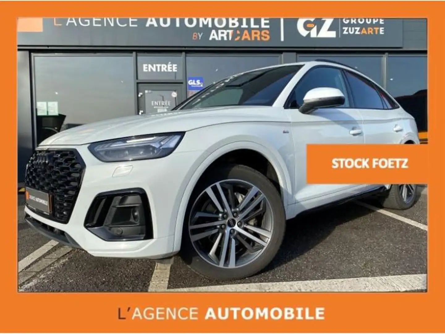 Audi Q5 40 TDI Sportback Quattro S-Tronic S-Line Blanc - 1
