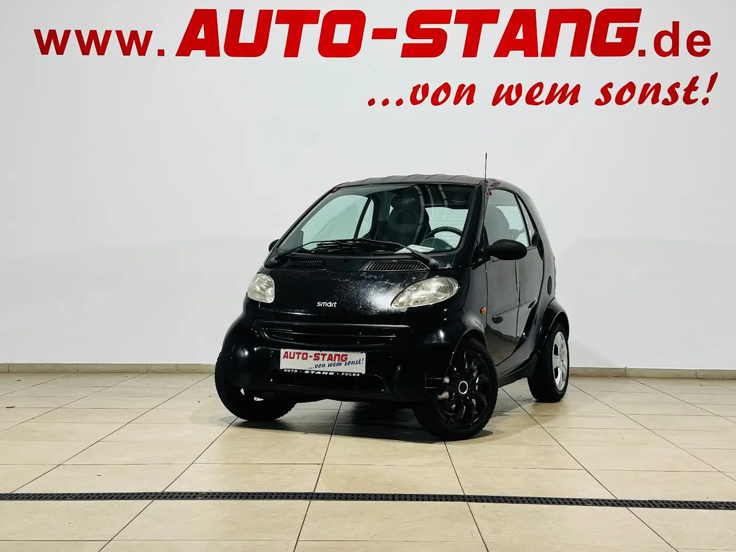 smart forTwo smart & pure**2.HAND+WENIG KM+TÜV 10/26** Schwarz - 1