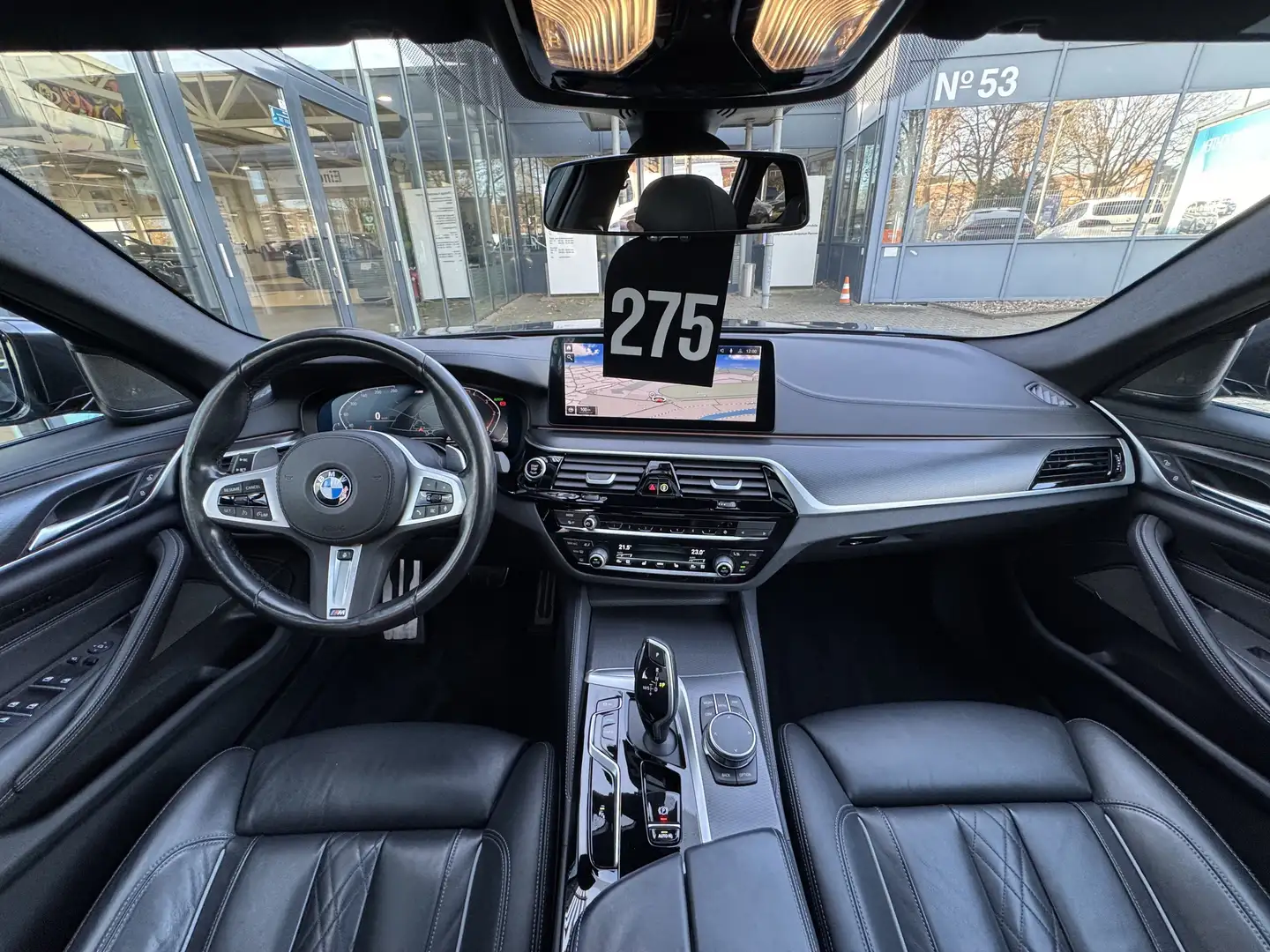 BMW 520 d Tour M Sport Pro AHK PANO LASER h&k HuD RFK Grau - 2