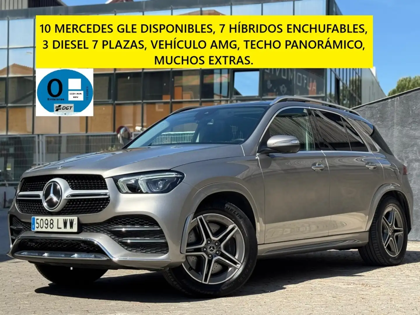 Mercedes-Benz GLE 350 350e 4Matic Aut. Gris - 1