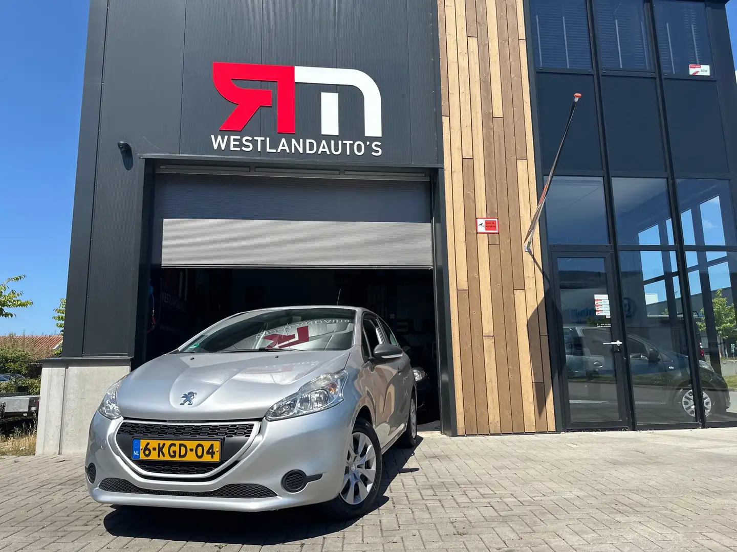 Peugeot 208 1.0 VTi Access/airco/NAP/NW APK/dealer ondh/2 sleu Grijs - 1