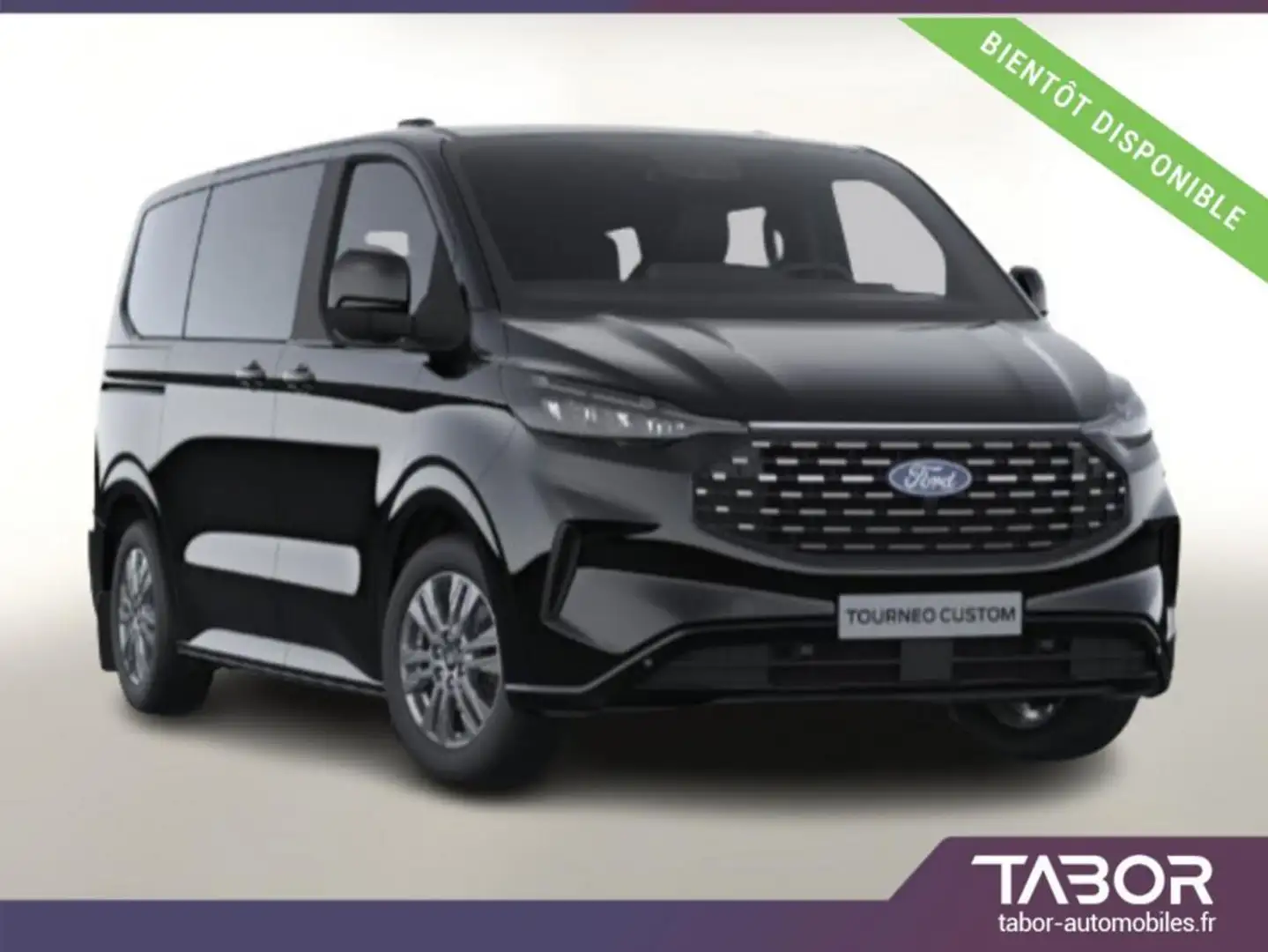 Ford Tourneo Custom Custom 2.0 TDCi 170 Aut Tit 320 L1 Noir - 1