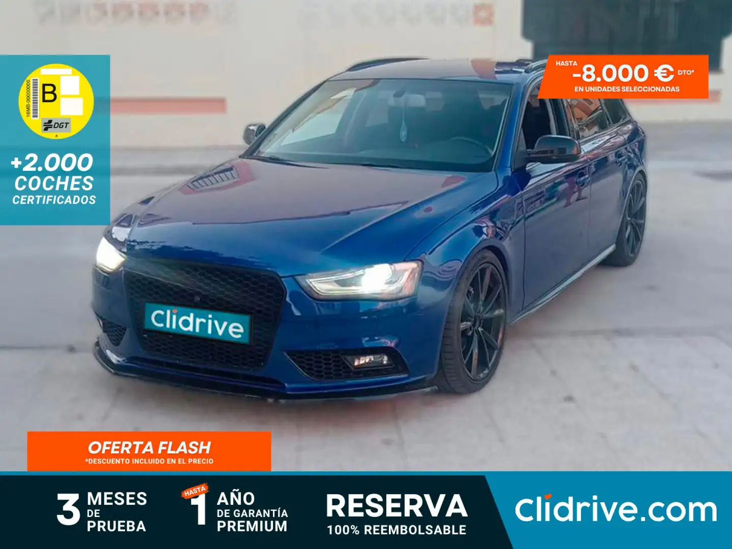 Audi A4 Avant 2.0TDI Multitronic DPF 143 Azul - 1