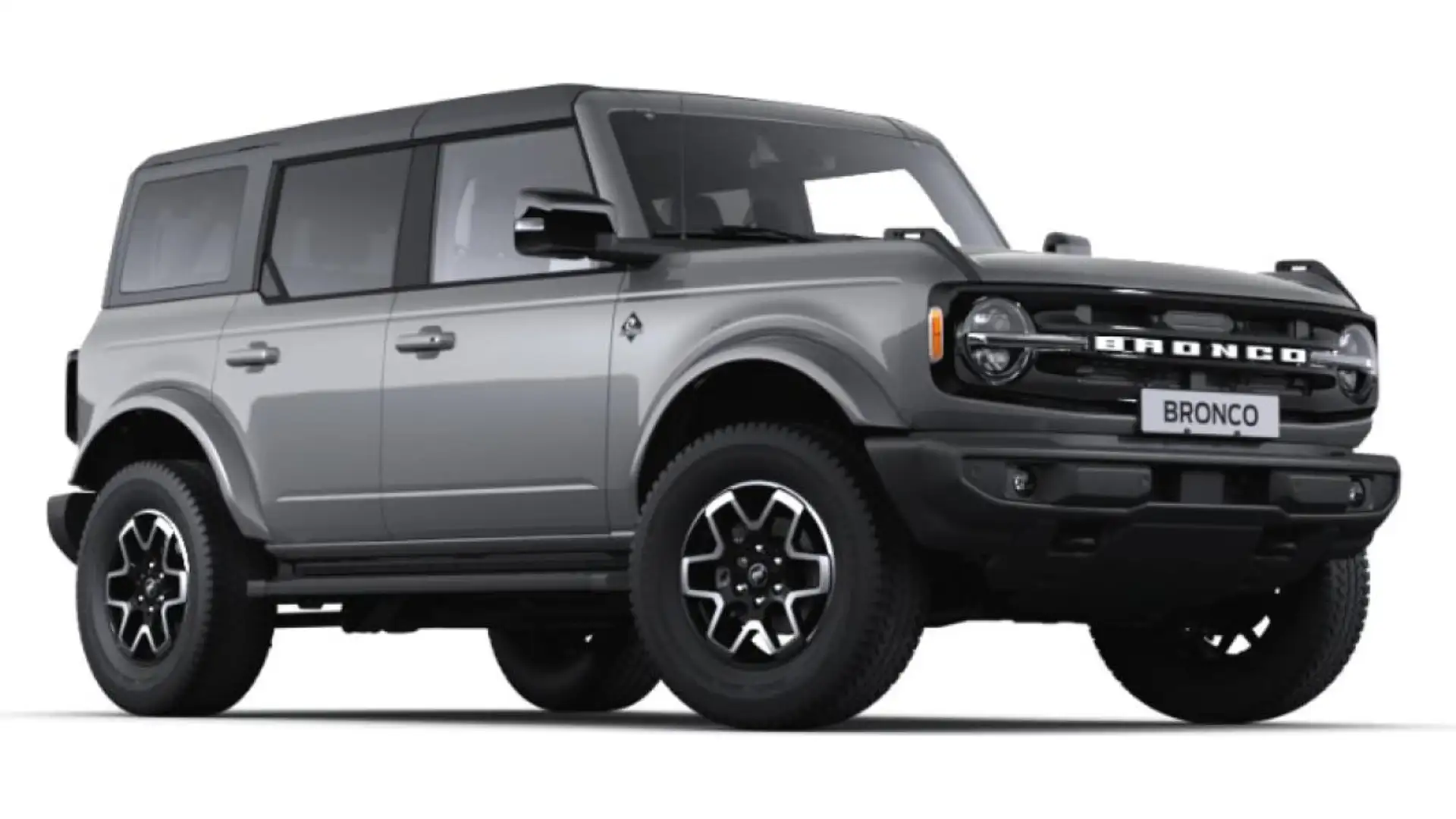 Ford Bronco Outer Banks 2,7 l EcoBoost V6 246 kW (335 PS), 10- Blau - 2