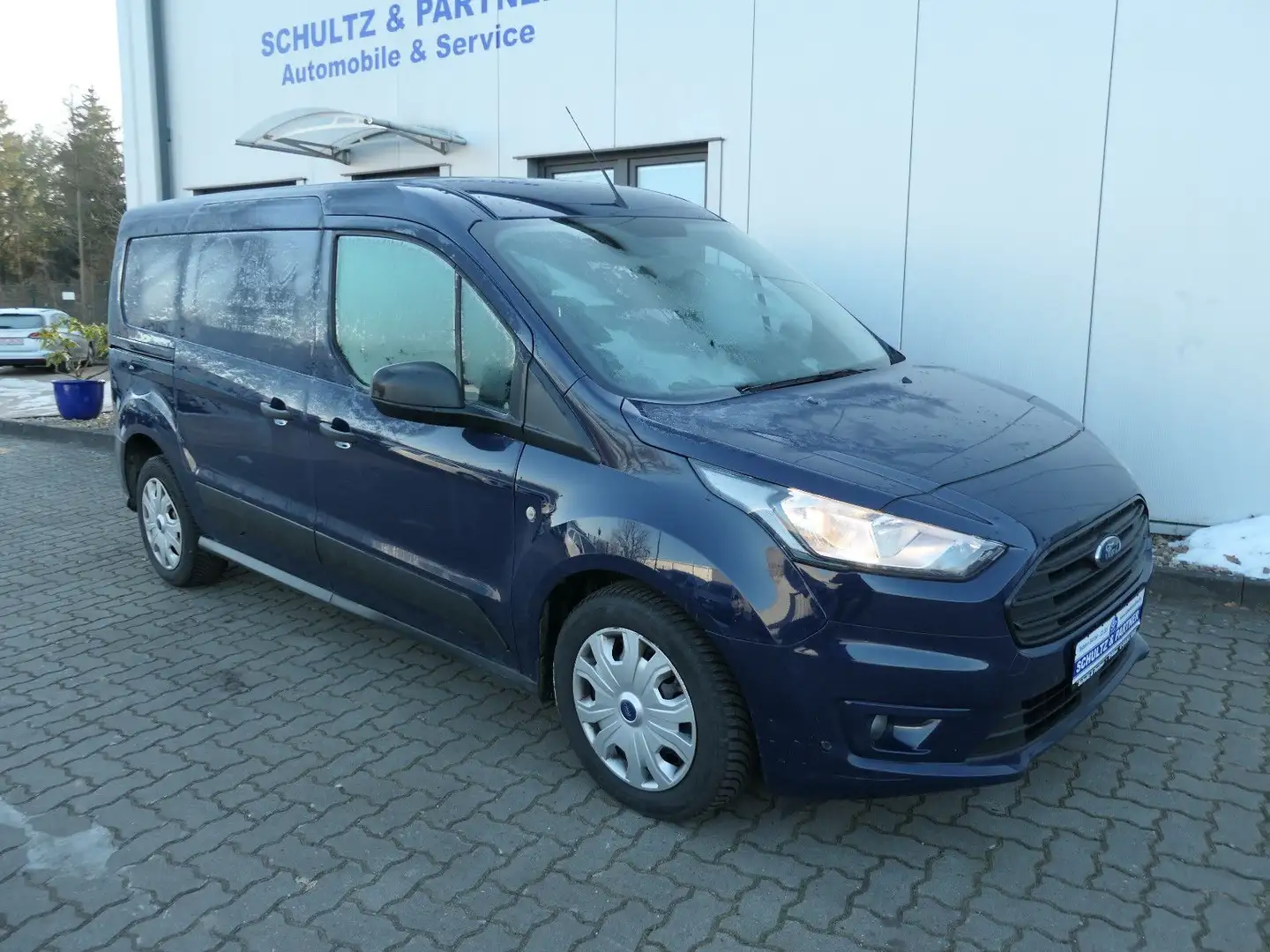 Ford Transit Connect Kasten lang Scheckh. Sitzh. PDC Blau - 2
