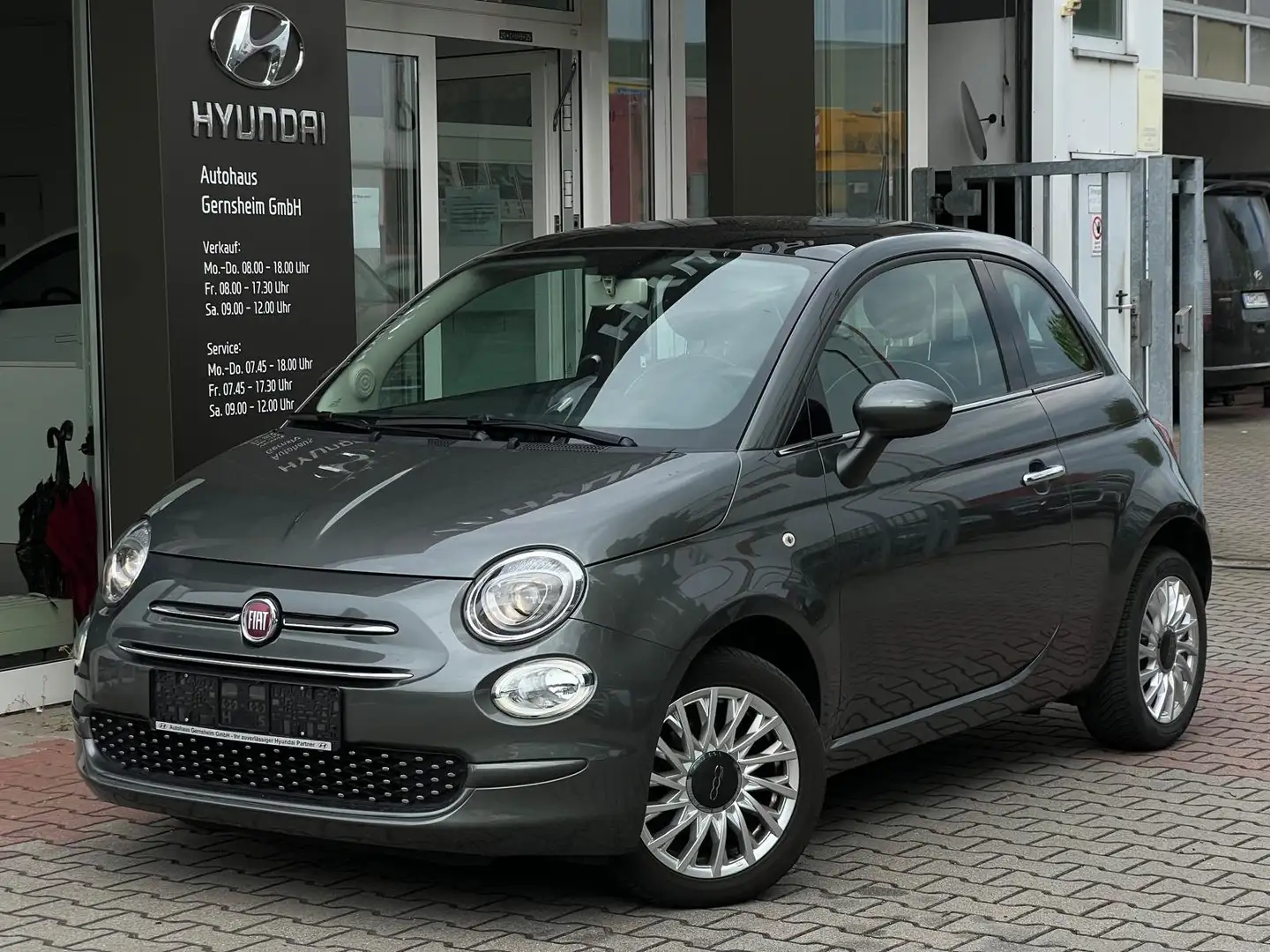 Fiat 500 Lounge Gris - 1