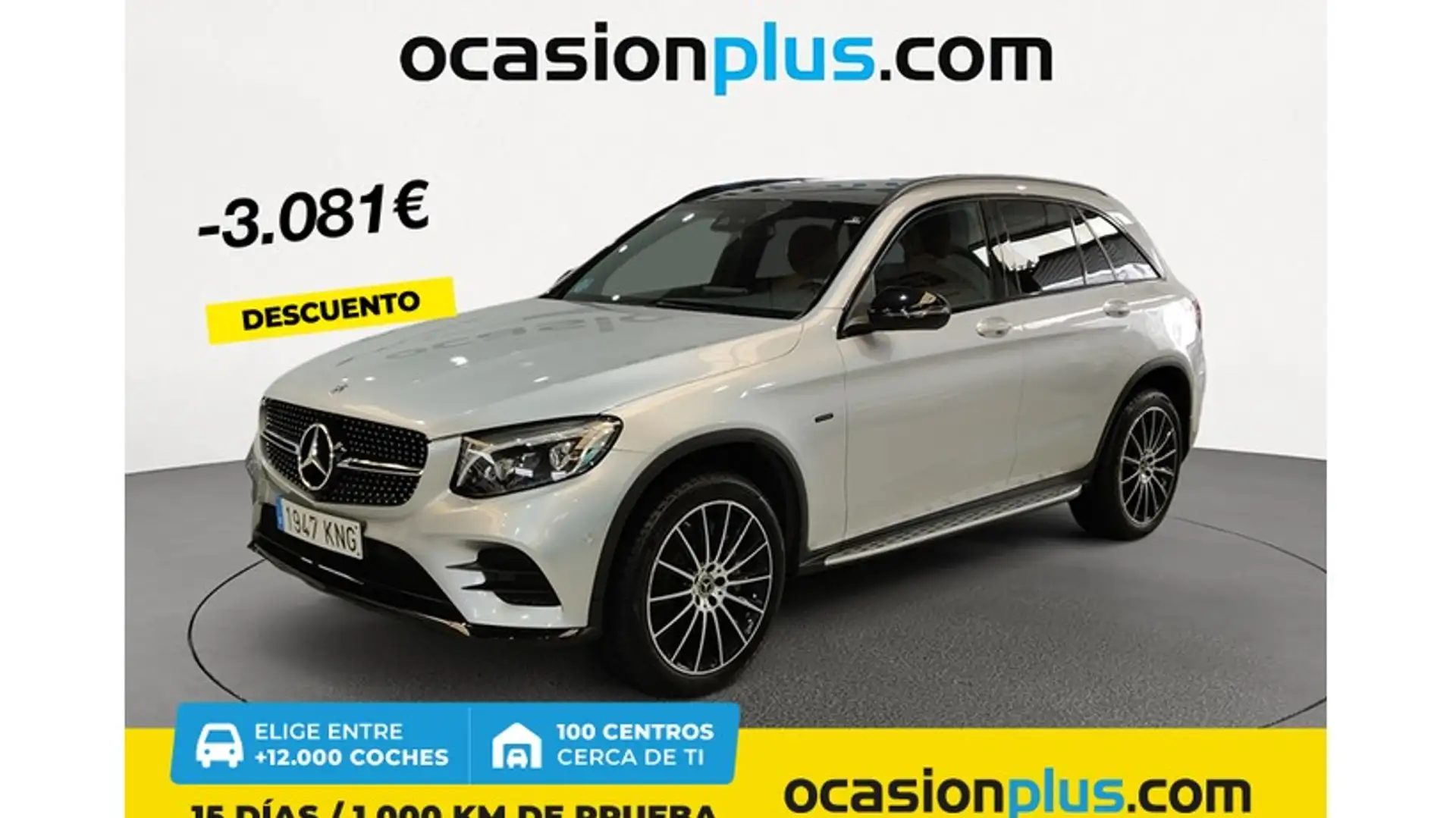 Mercedes-Benz GLC 350 350e 4Matic Plateado - 1