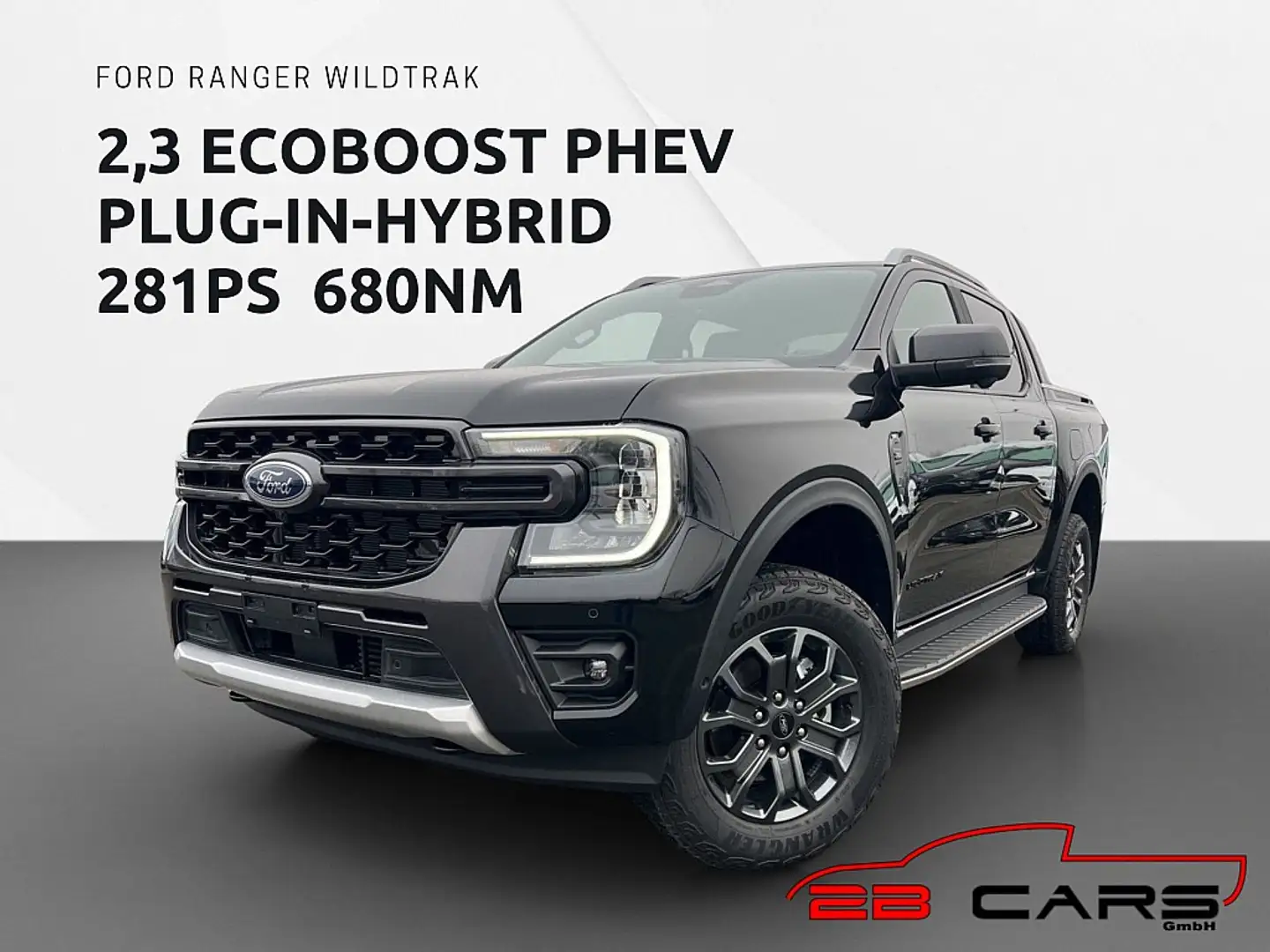 Ford Ranger Ranger Wildtrak e-4WD 2.3 EcoBoost Aut. 3,5t AH... Schwarz - 1