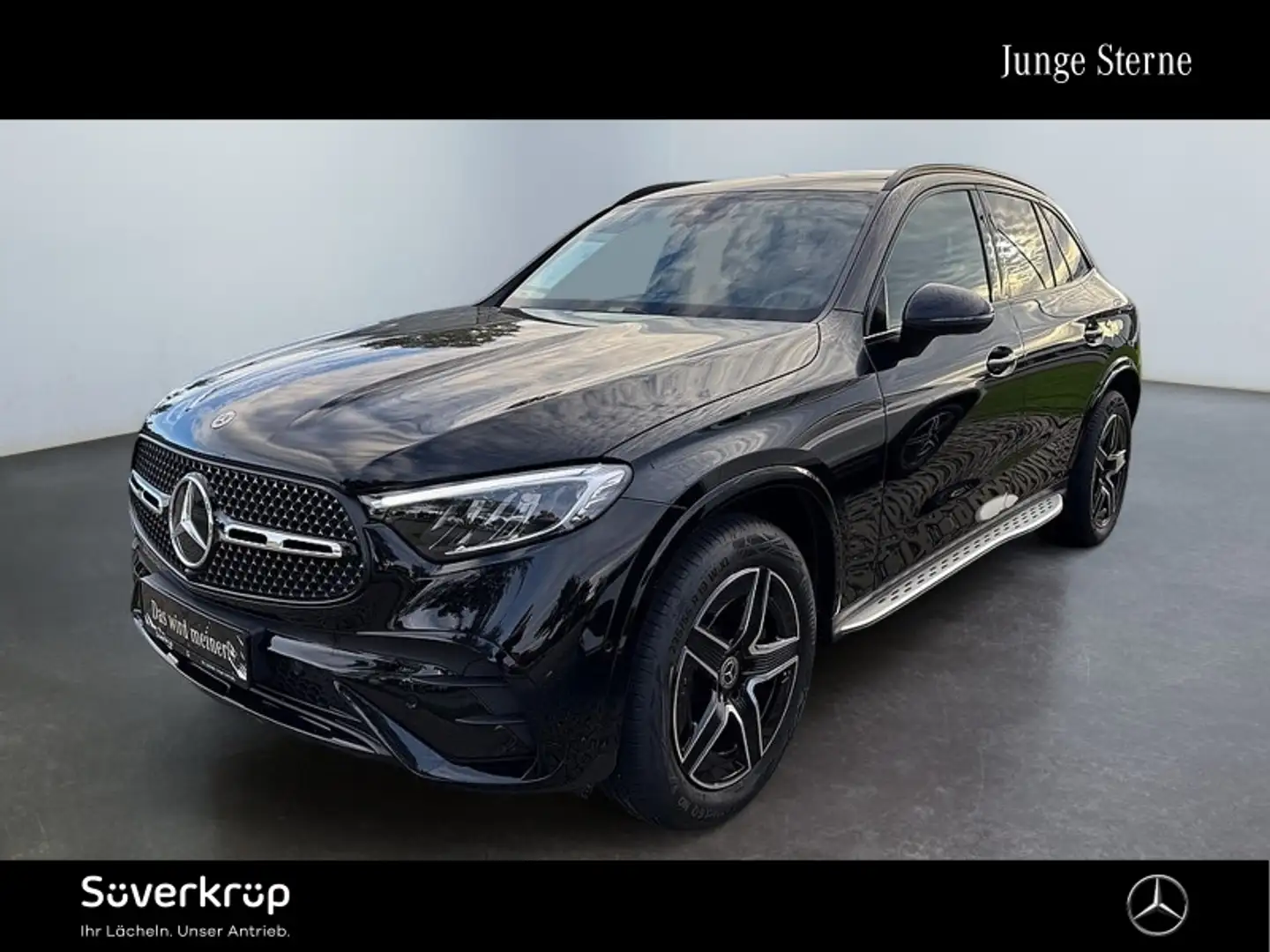 Mercedes-Benz GLC 300 e 4M , AMG BURM NIGHT MEMO AHK DISTR PDC Schwarz - 1