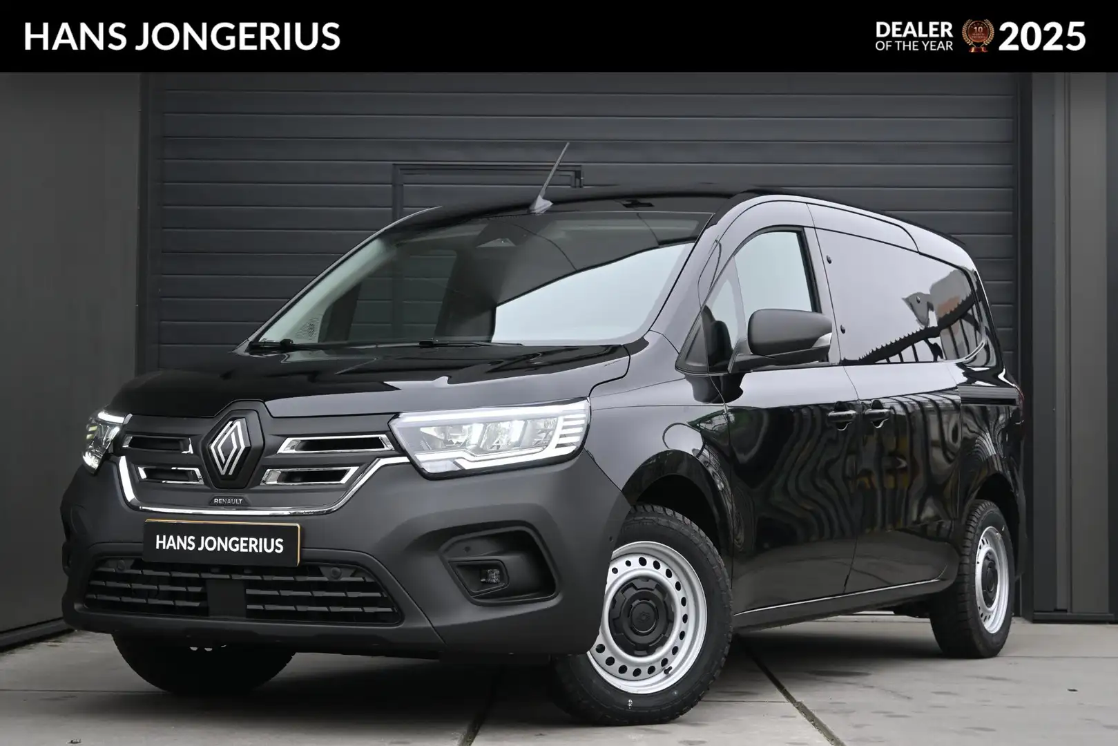 Renault Kangoo E-TECH Advance L2 44 kWh DC | WEGKLAPBARE 2E ZITRIJ | CAM Schwarz - 1