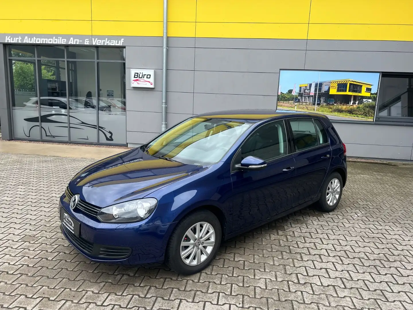 Volkswagen Golf VI Comfortline/KLIMA/ALU/SHZ/MUTIFLKRD/TEMP Blau - 1