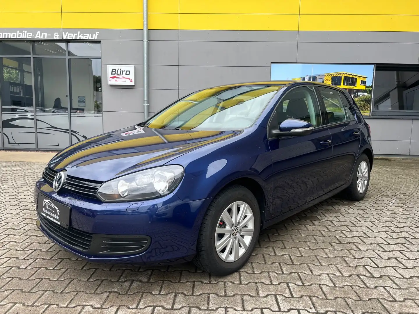 Volkswagen Golf VI Comfortline/KLIMA/ALU/SHZ/MUTIFLKRD/TEMP Blau - 2