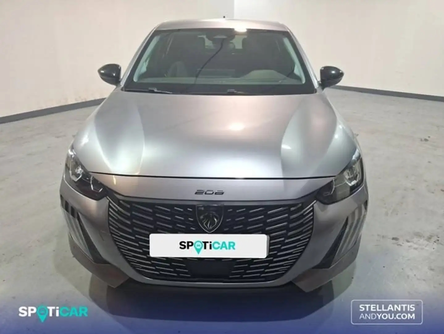 Peugeot 208 1.2 Hybrid Allure e-DCS6 110 Gris - 2