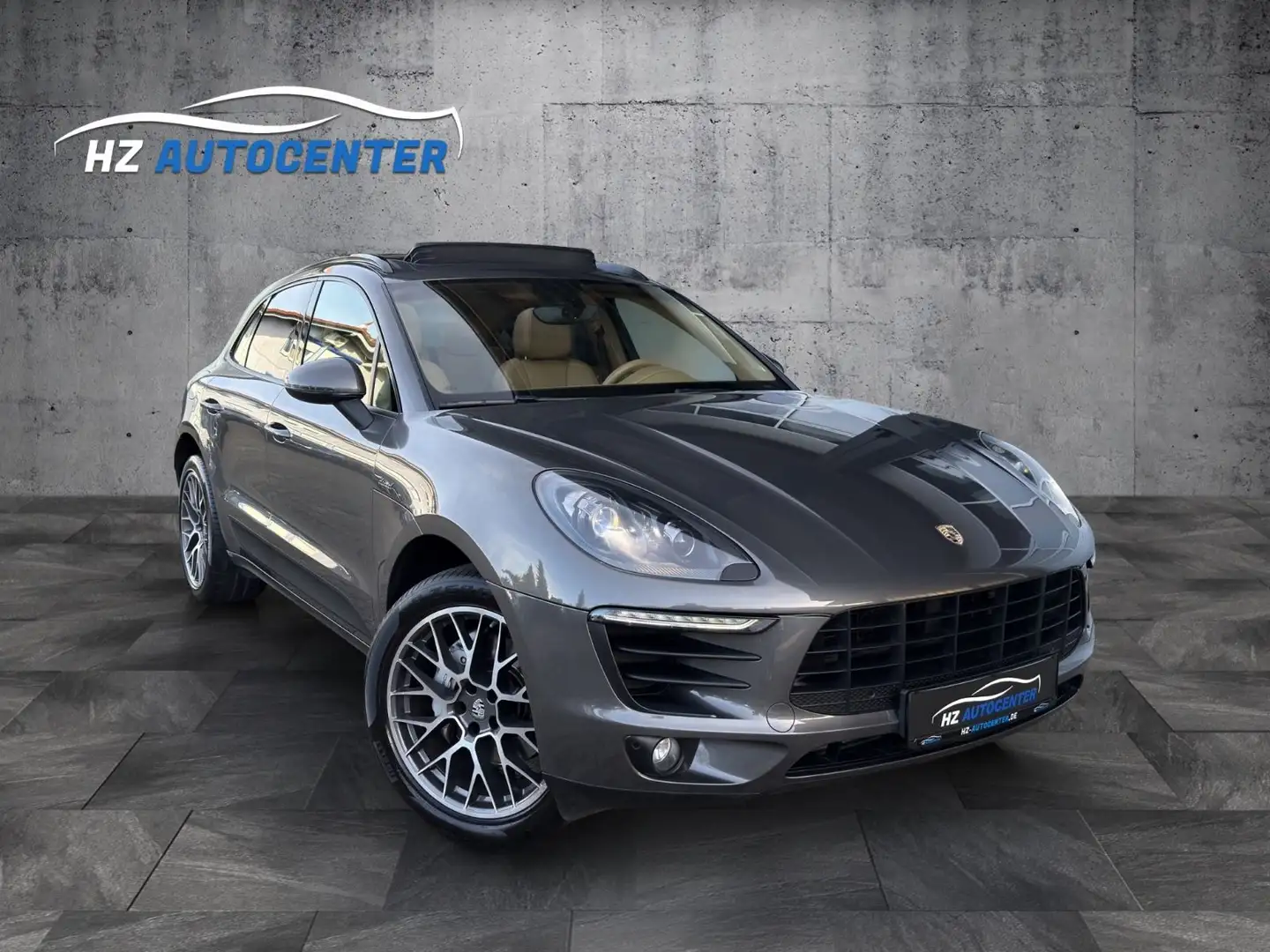 Porsche Macan S Diesel*PANO*PASM*LED*NAVI*KAMERA*PCM*TOP Gris - 1