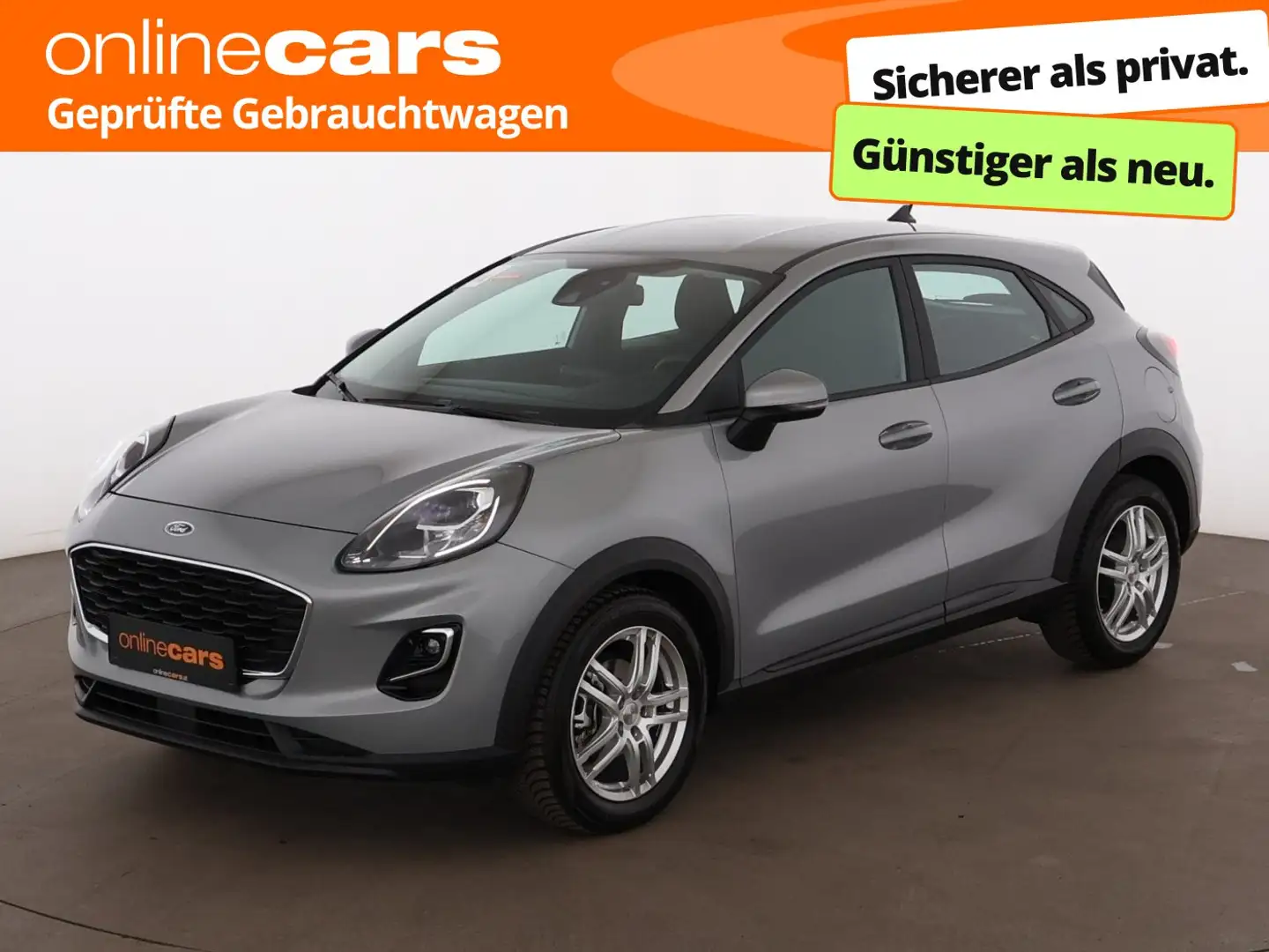 Ford Puma 1.0 EcoBoost Cool & Connect LED SITZHZG TEMP Silber - 1
