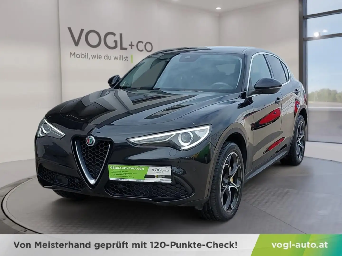Alfa Romeo Stelvio Super ATX 2,0l 201PS AWD Negro - 1