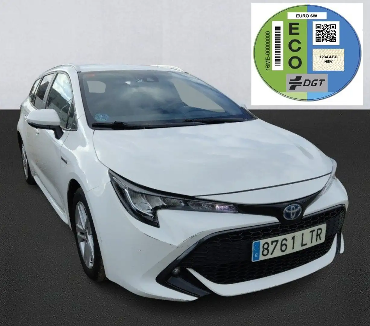 Toyota Corolla 1.8 125H ACTIVE TECH E-CVT TOU SPORT Weiß - 1