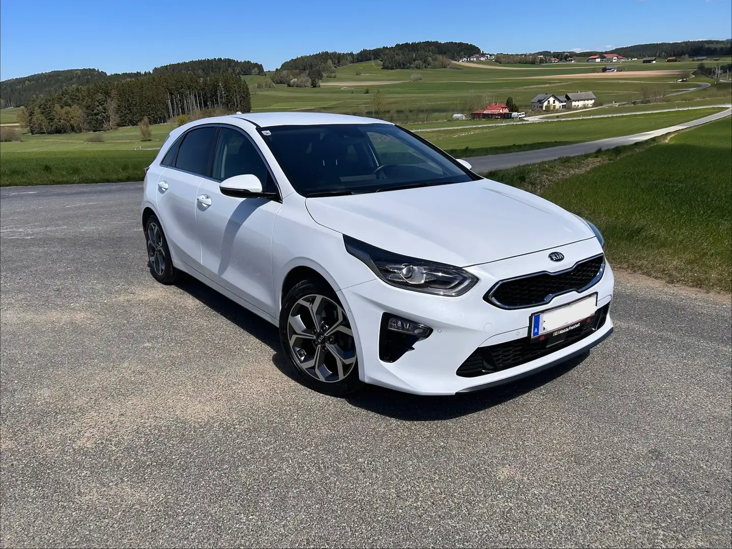 Kia Ceed / cee'd ceed 1,5 TGDI Platin, Voll-LED, Sitzbelüftung, uvm., sehr gepflegt. Weiß - 1