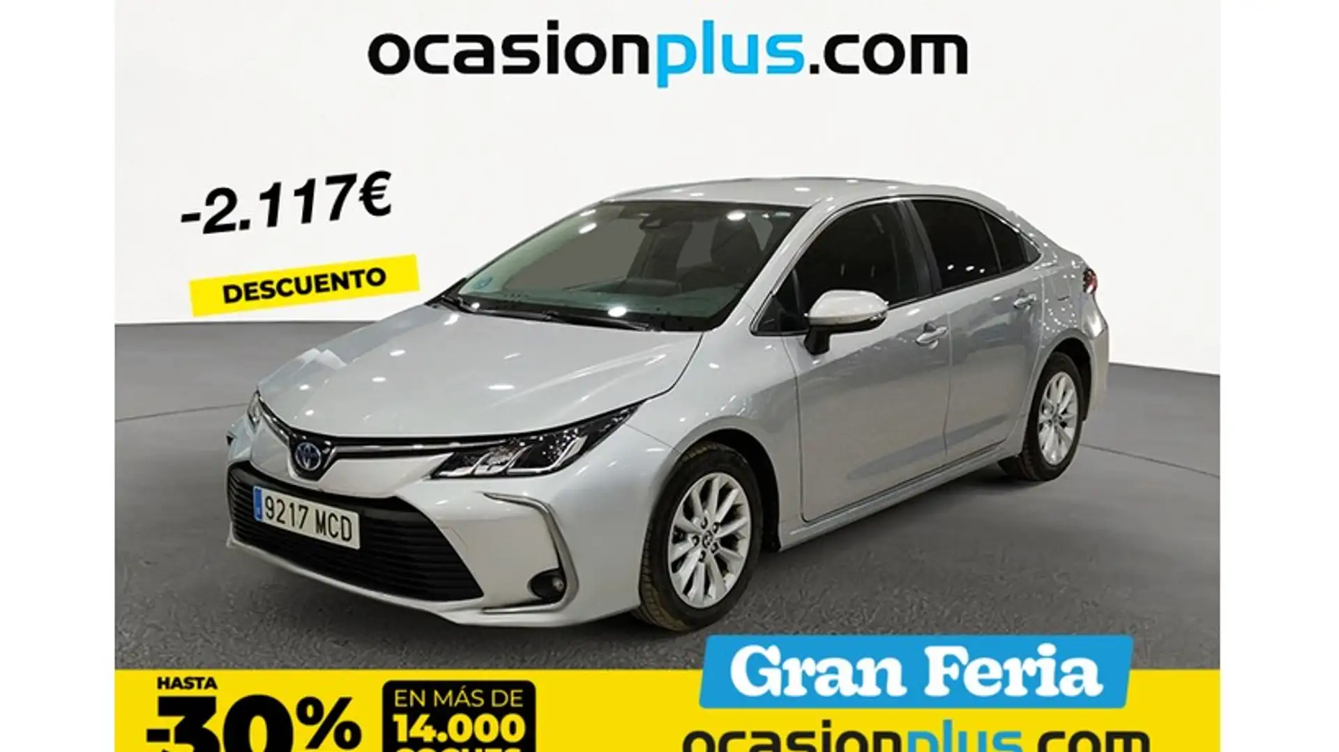 Toyota Corolla Sedán 125H Business Plus Gris - 1
