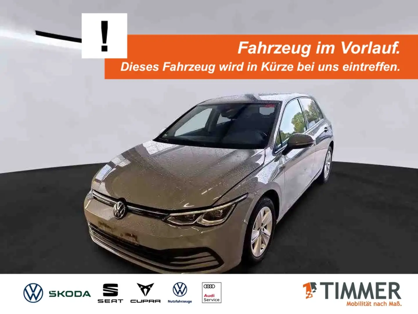 Volkswagen Golf VIII 1.5 TSI LIFE +LED +VIRTUAL +NAVI +SHZ +ALU + Grau - 1