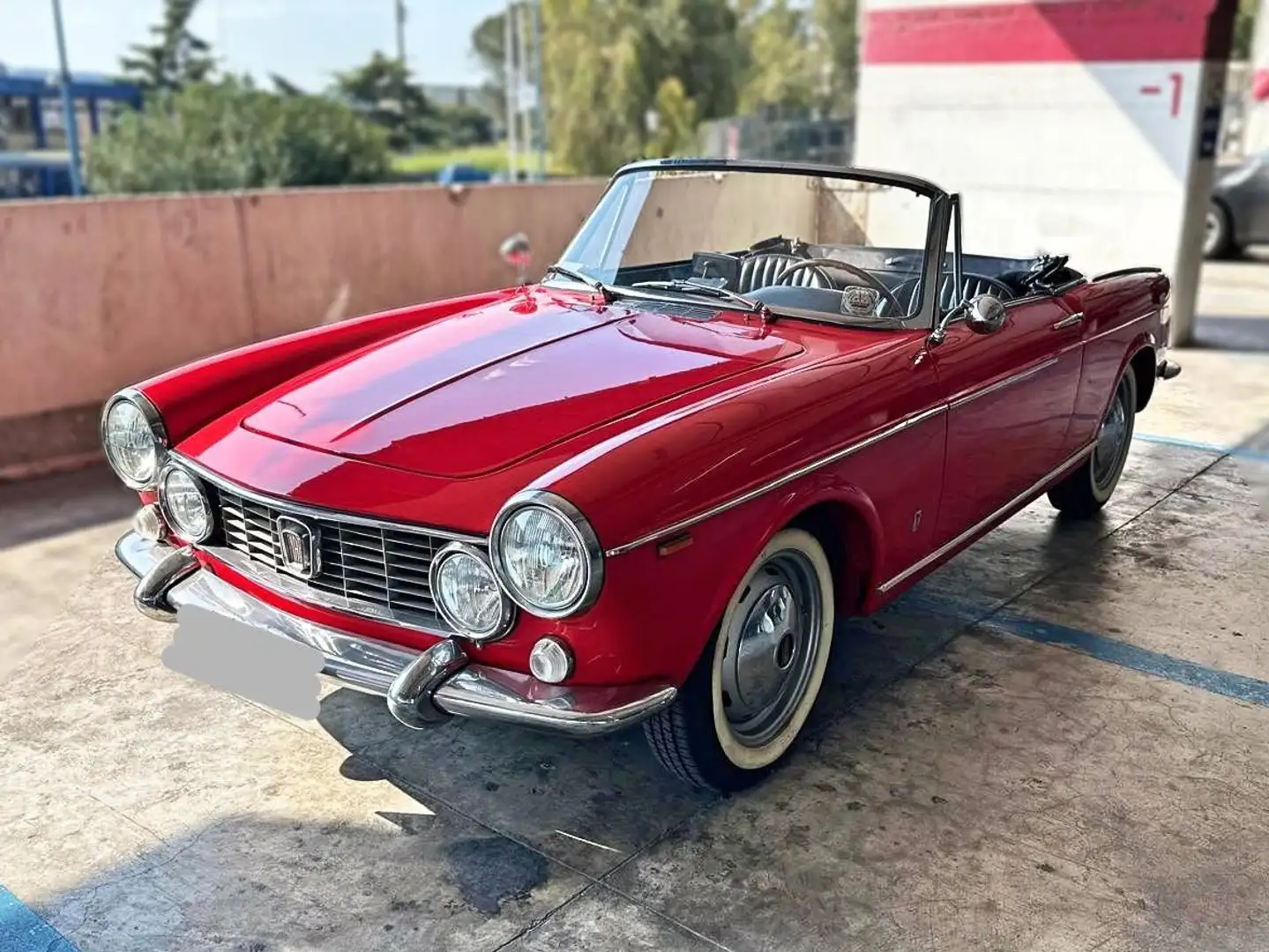 Fiat Osca 1600 S Cabriolet (unica in Italia) Rosso - 1