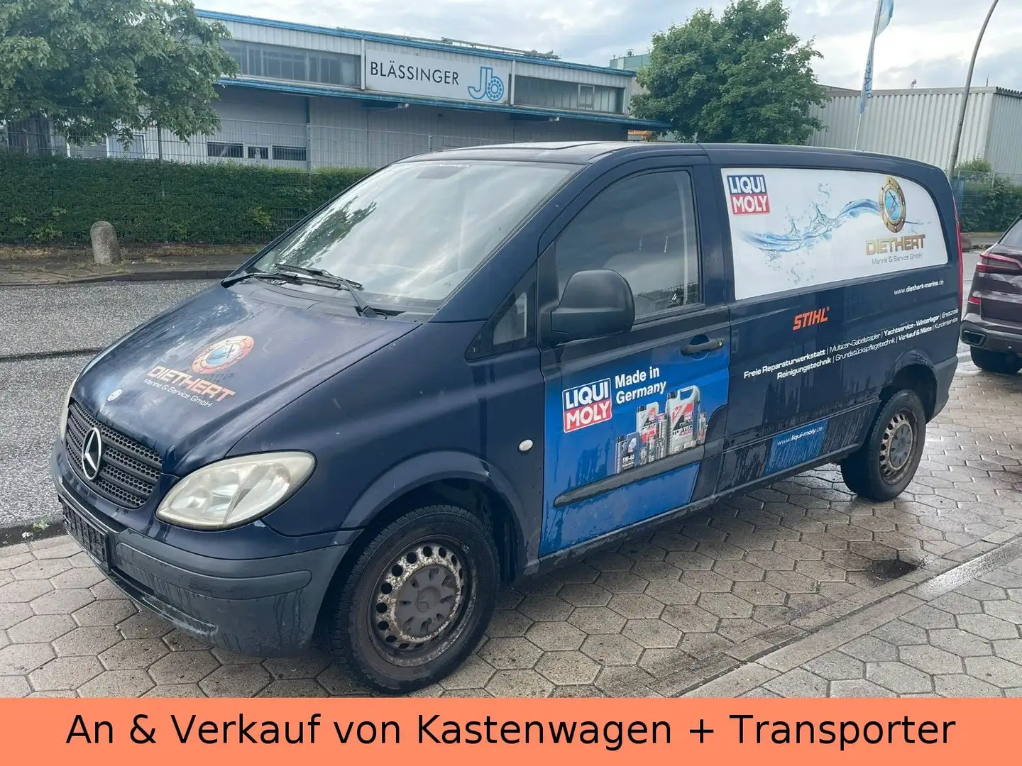 Mercedes-Benz Vito Kasten 109 CDI - KLIMA - KEIN TÜV Bleu - 2
