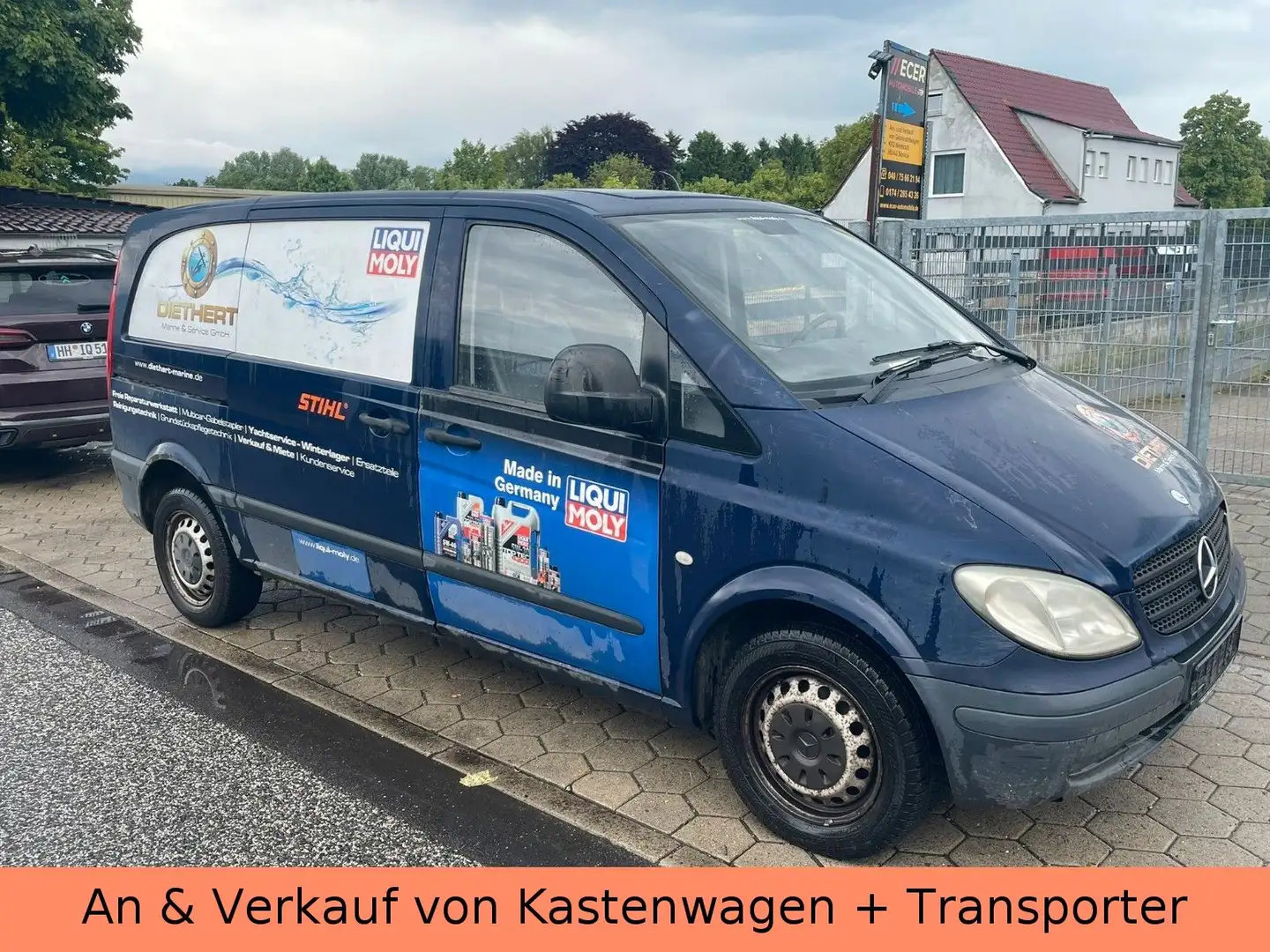 Mercedes-Benz Vito Kasten 109 CDI - KLIMA - KEIN TÜV Bleu - 1