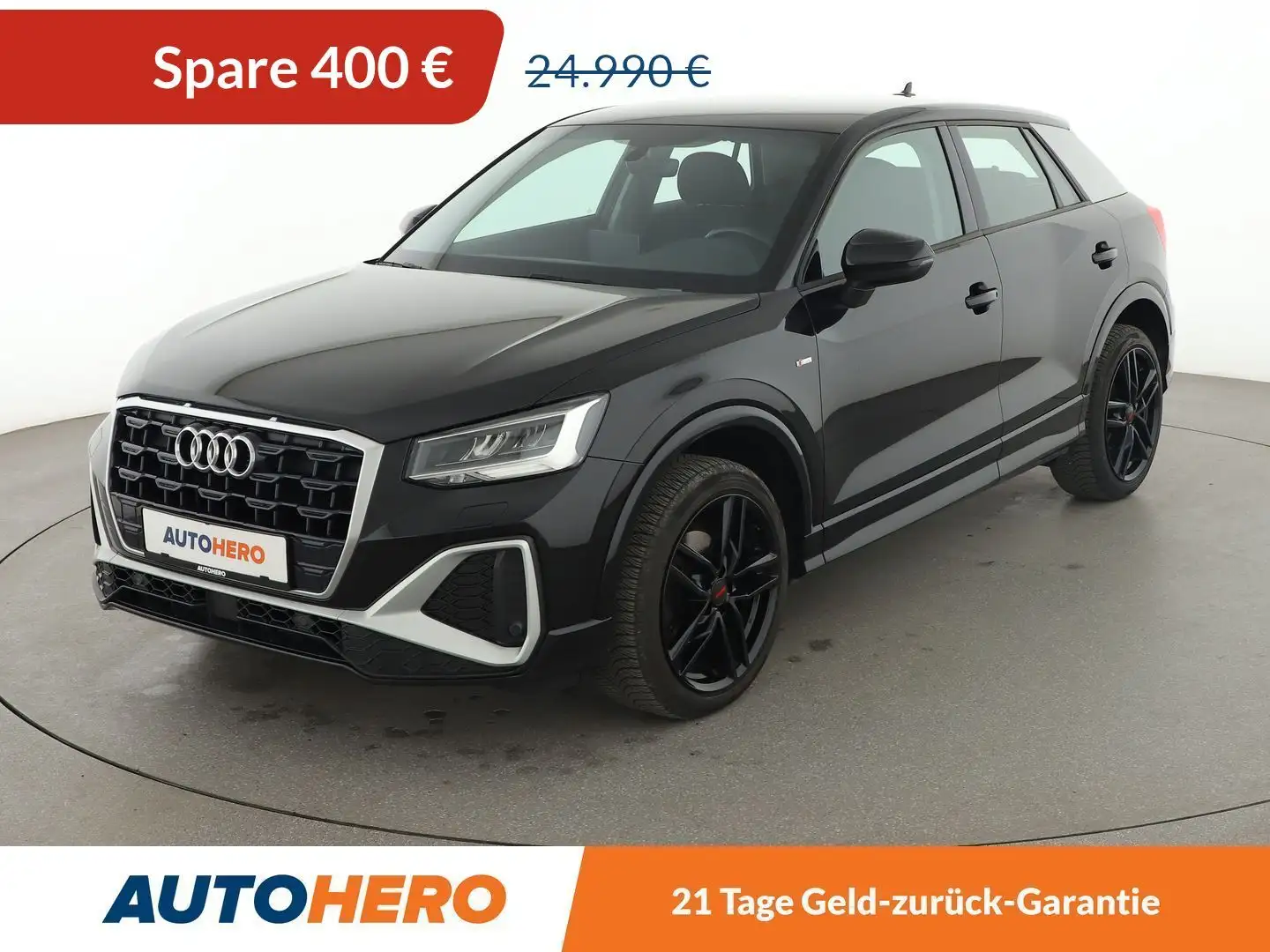 Audi Q2 35 TFSI S line*NAVI*TEMPO*LED*PDC*SHZ* Schwarz - 1