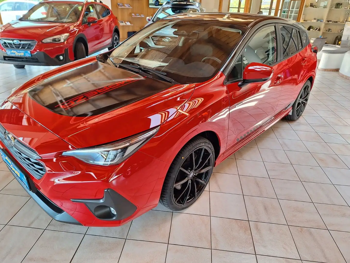 Subaru Impreza 2.0ie Platinum Lineartronic, MWSt,Hybrid Červená - 1