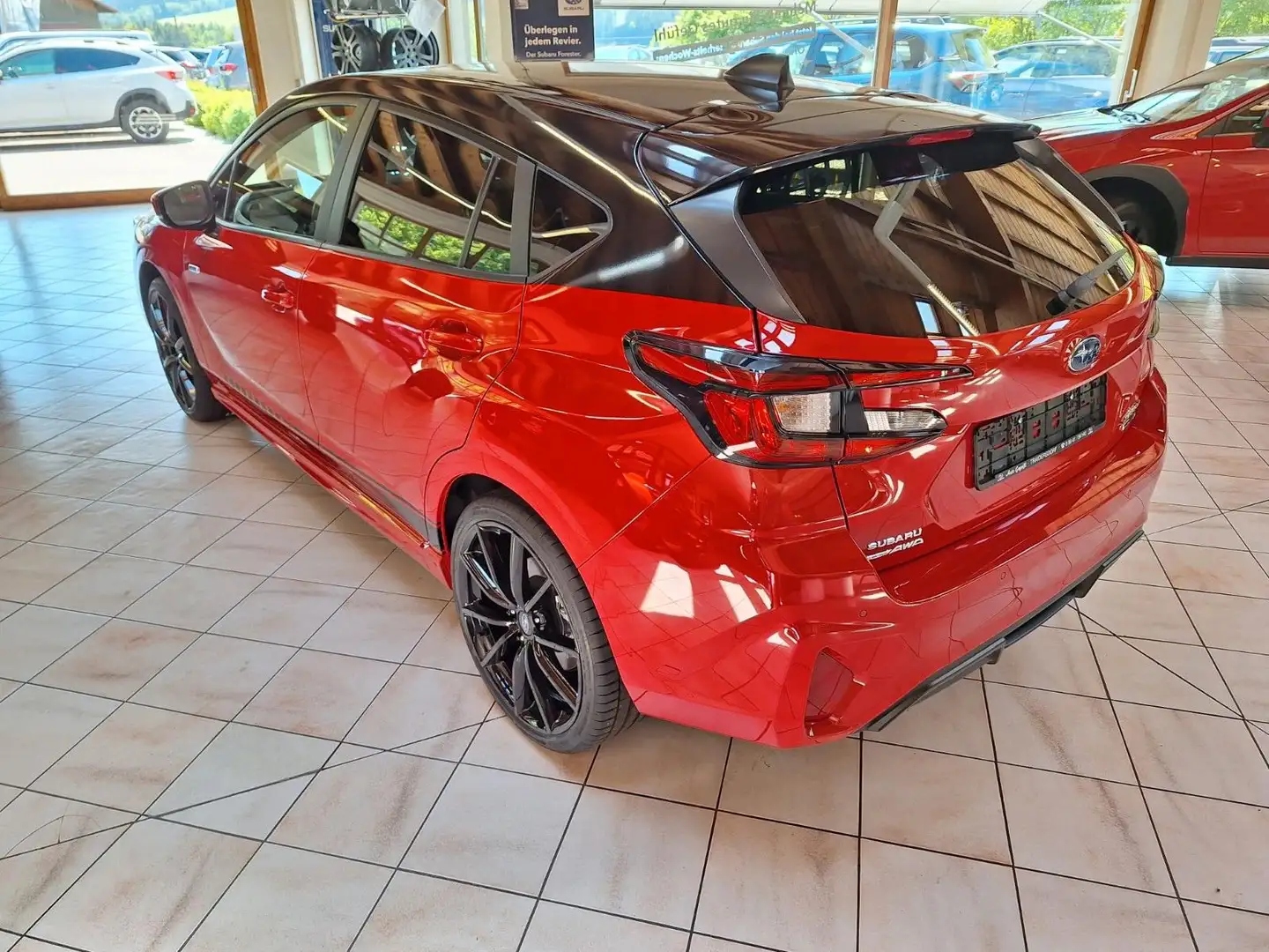 Subaru Impreza 2.0ie Platinum Lineartronic, MWSt,Hybrid Červená - 2