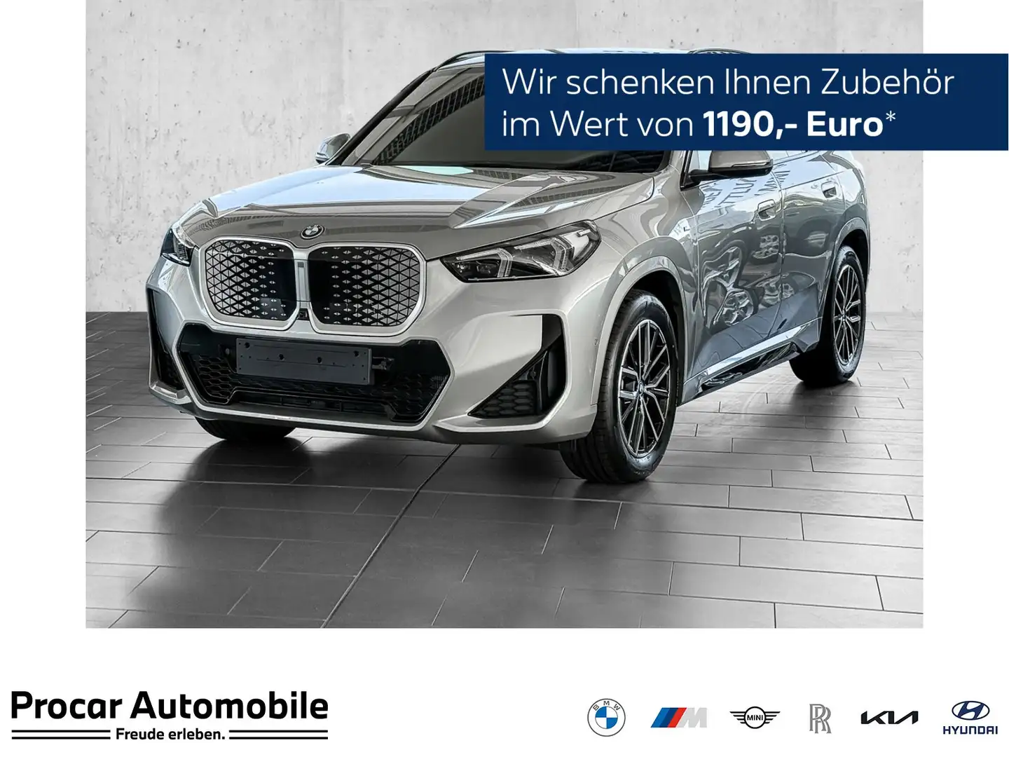 BMW iX1 xDrive30 M-SPORT+HUD+ACC+RFK+NAVI Grigio - 1
