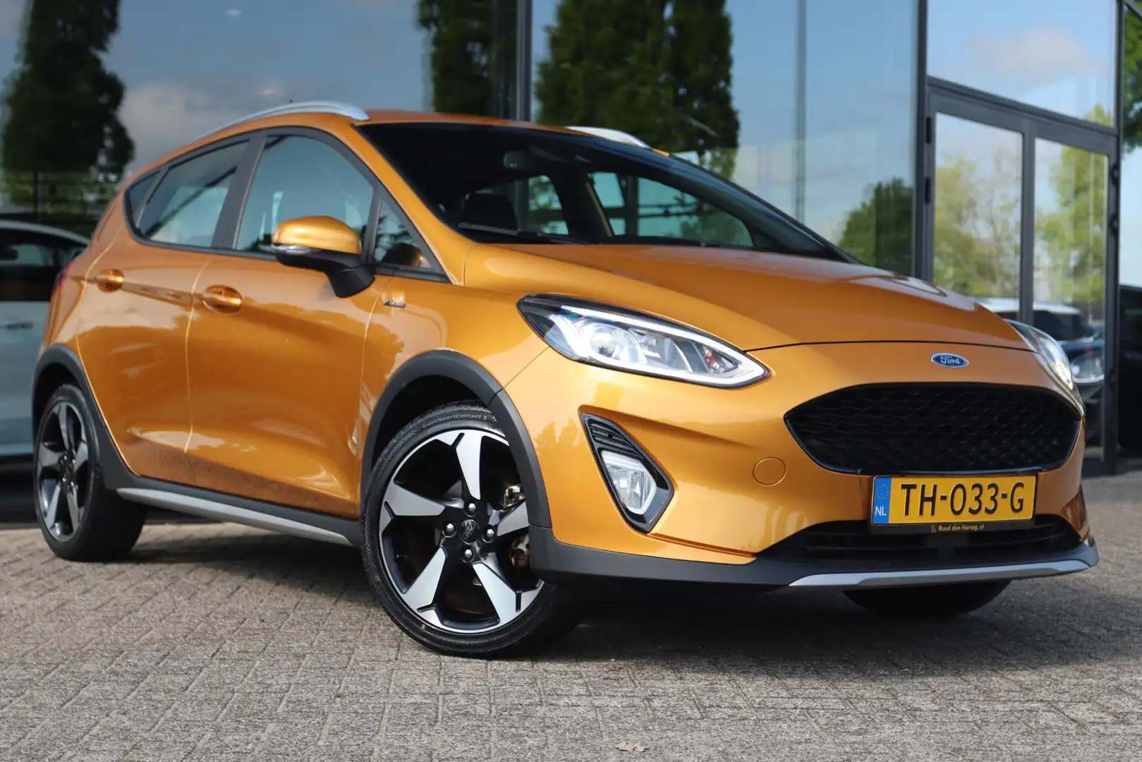 Ford Fiesta 1.0 ECOBOOST ACTIVE FIRST EDITION | CARPLAY | KEY- Geel - 2