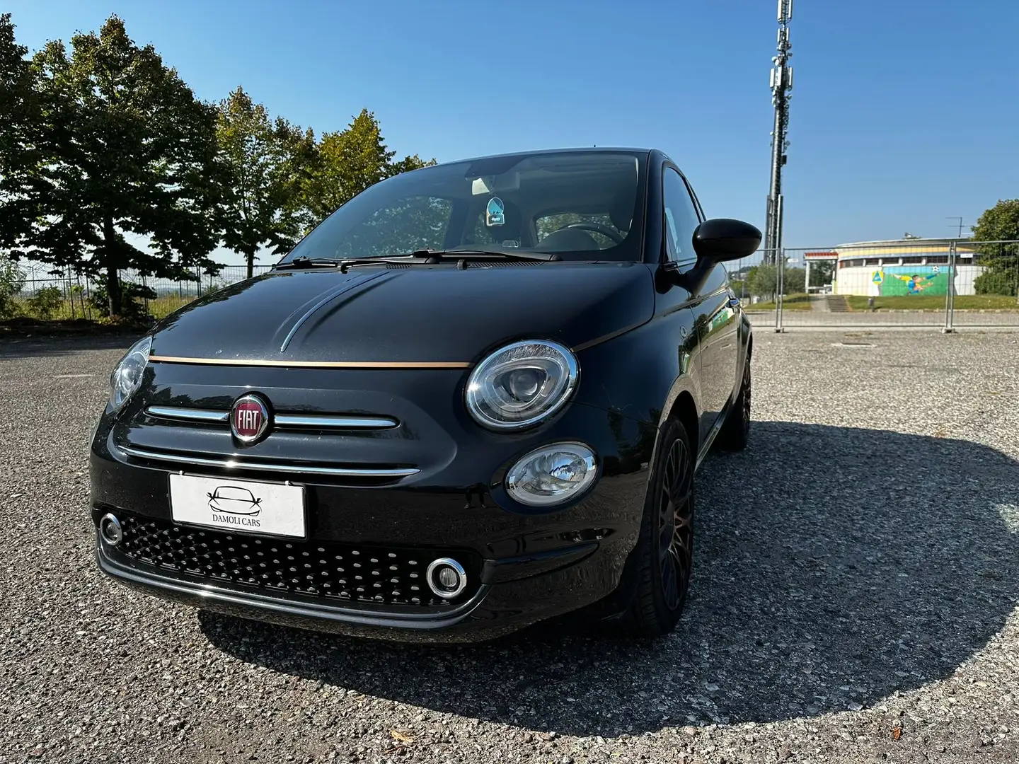 Fiat 500 1.2 Collezione 69cv c/sensori parcheggio Nero - 2