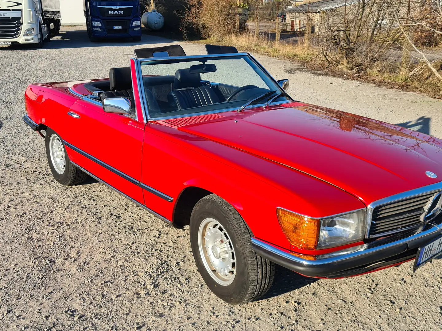 Mercedes-Benz SL 280 Cabrio, R107, Oldtimer, H-Kennzeichen Rot - 1