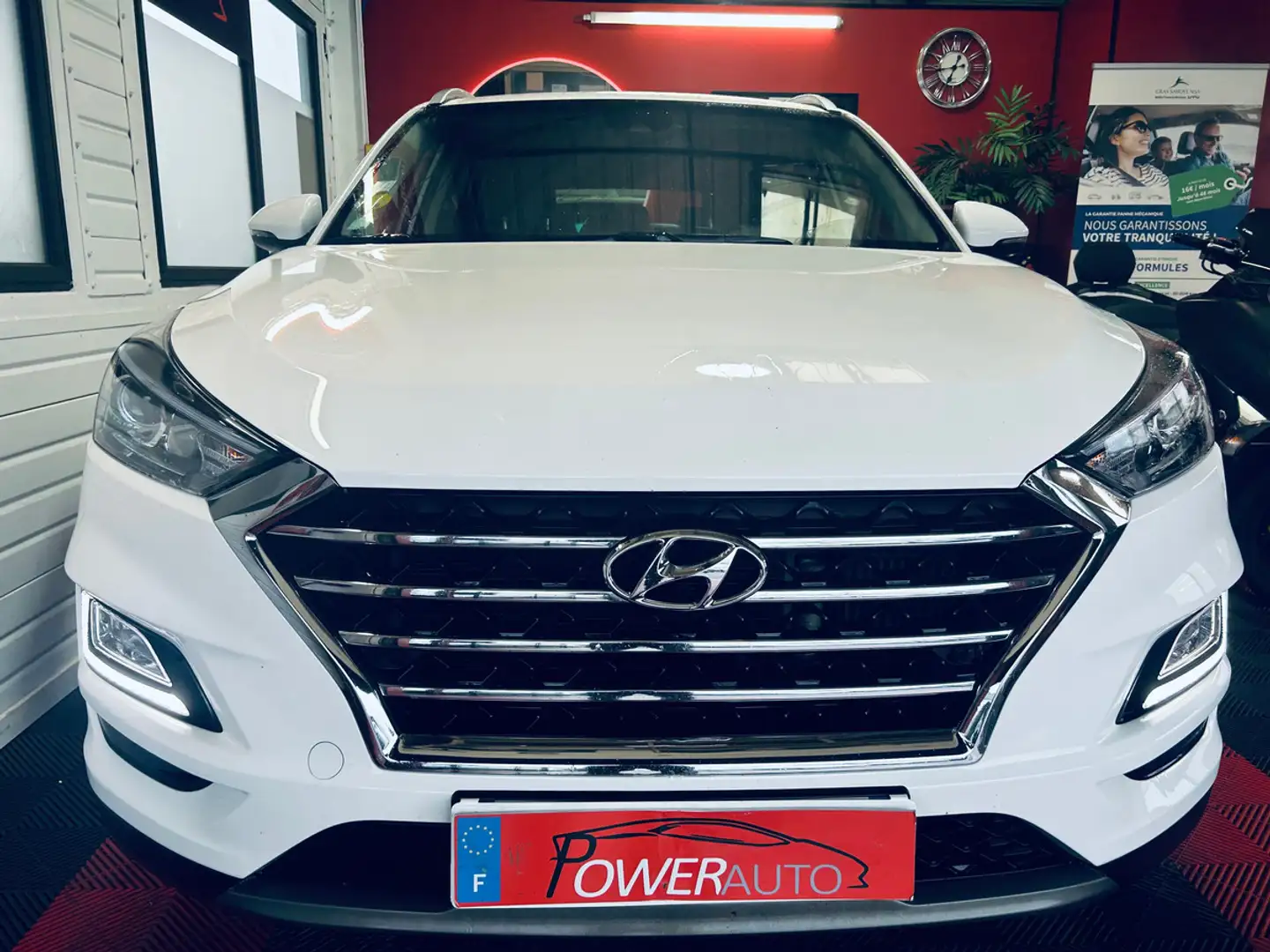 Hyundai TUCSON 1.6 crdi 196054KMS Blanc - 2
