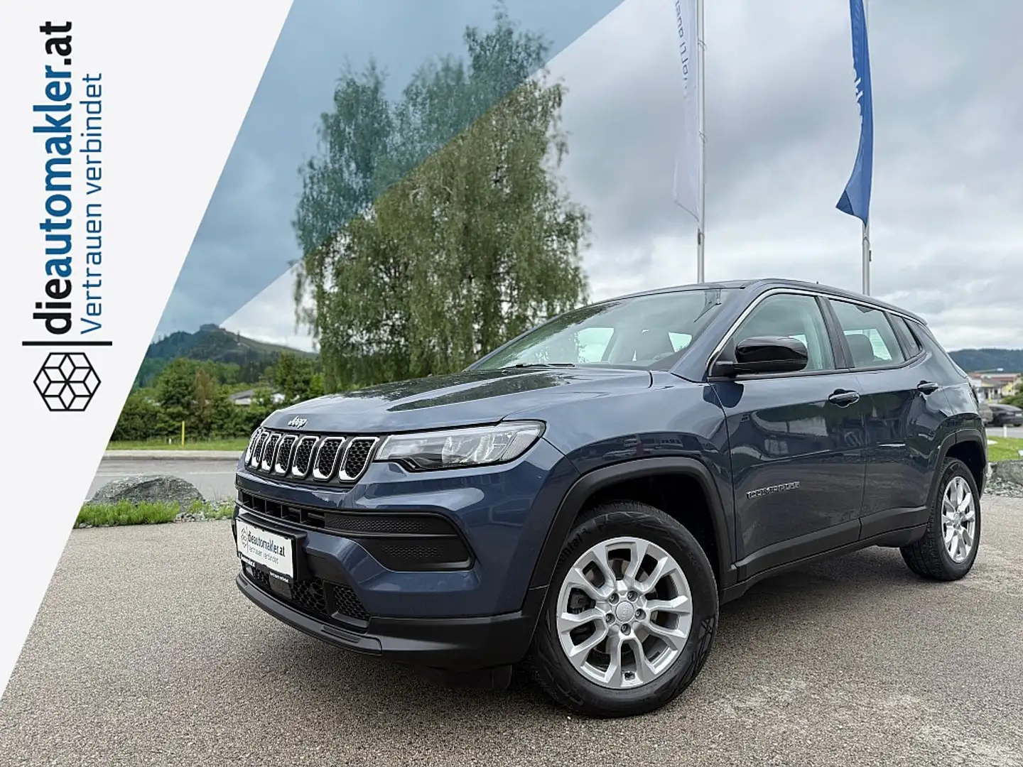 Jeep Compass 1.5 Multiair Longitude T4 FWD DCT7 Blau - 1