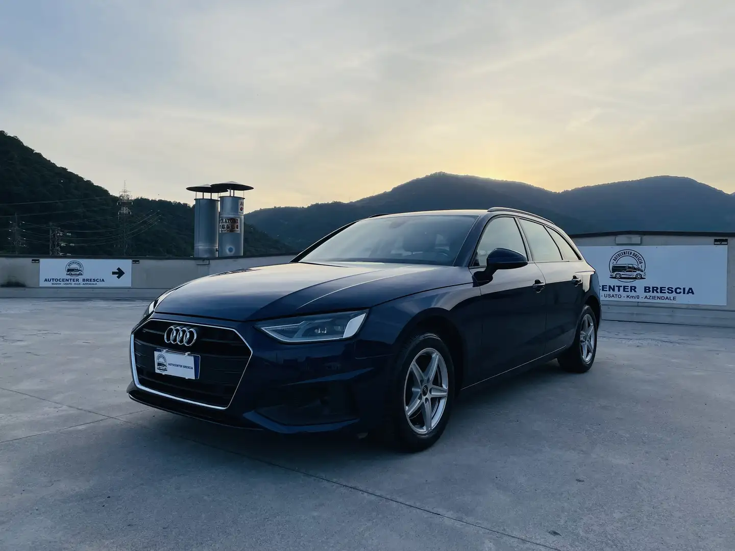 Audi A4 AVANT 35 TDI 163 CV STronic 5 Serie 1Proprietario Gris - 1