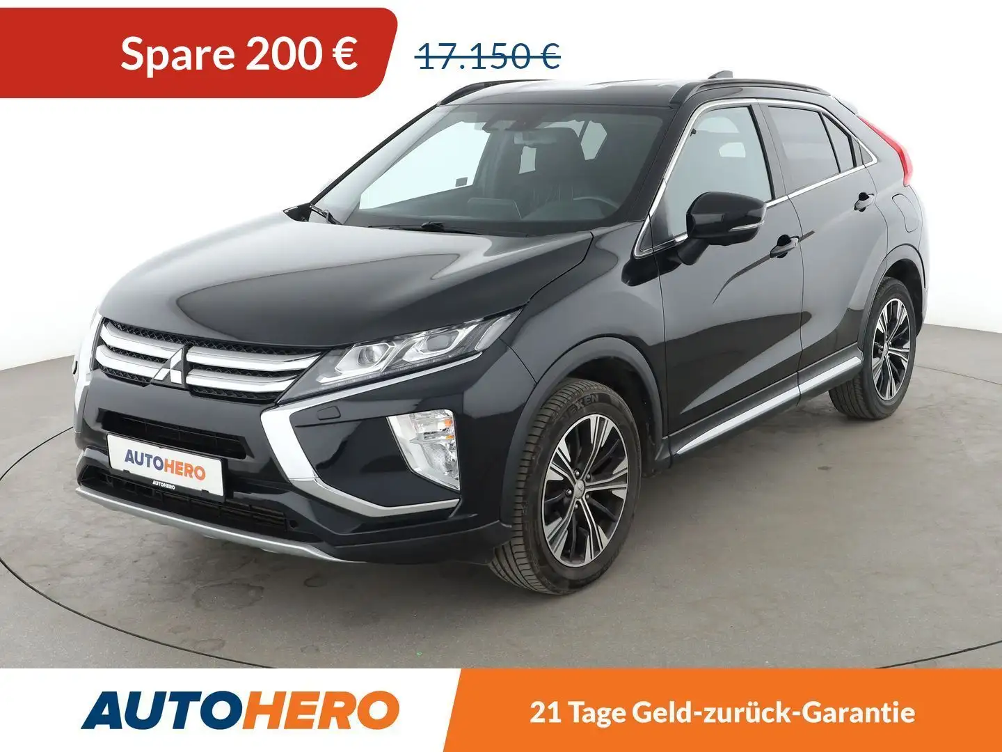 Mitsubishi Eclipse Cross 1.5 T-MIVEC Active+ 2WD *LED*TEMPO*CAM*SHZ* Schwarz - 1