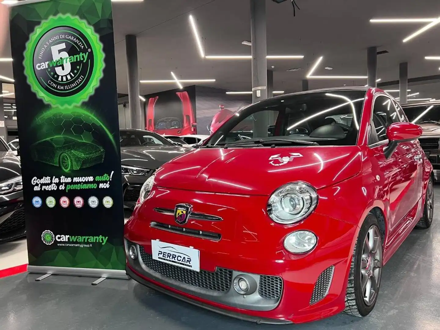 Abarth 595C 595C 1.4 16v t. t-jet turismo 160cv E6 Rouge - 1